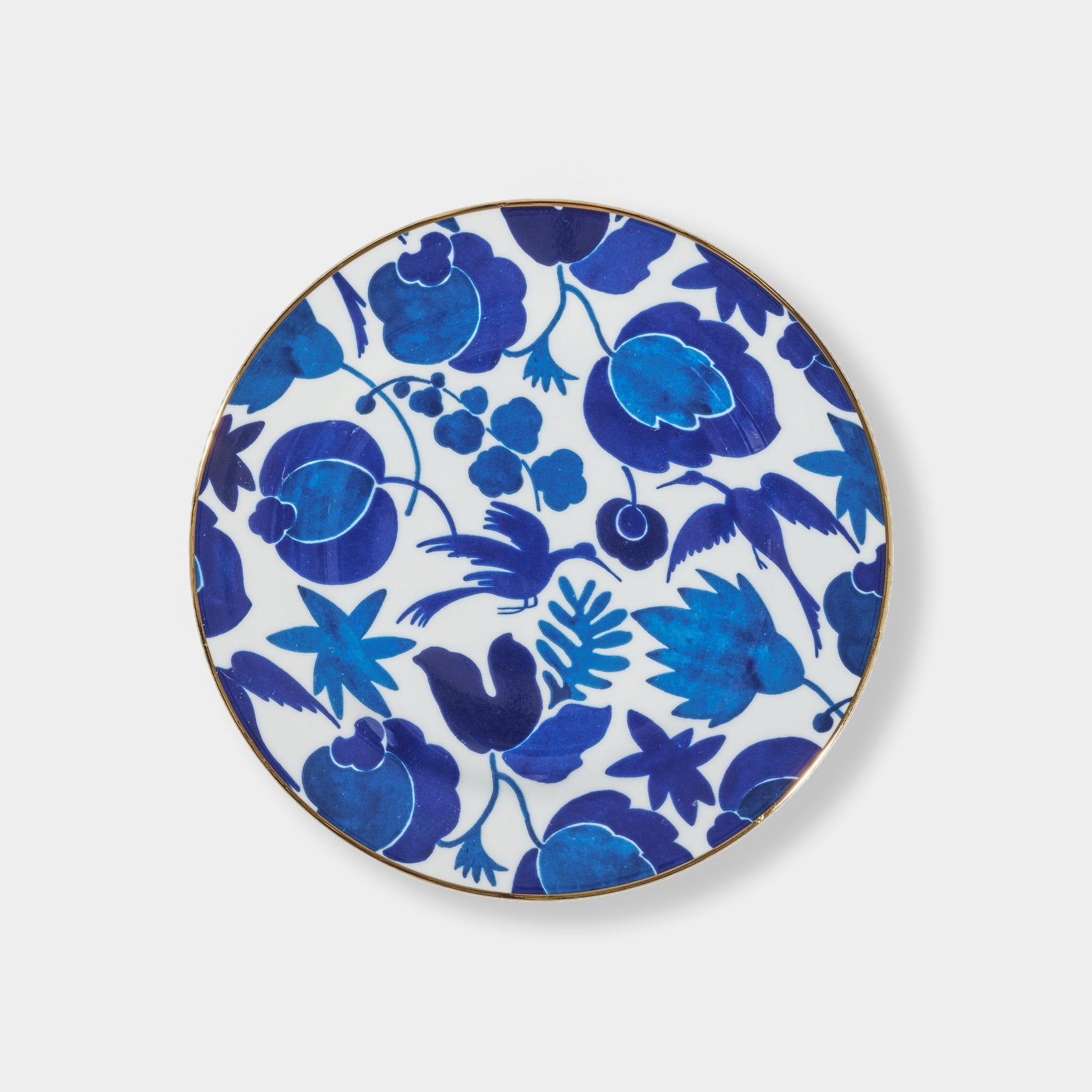 Blue Wildbird - Dessert Plate