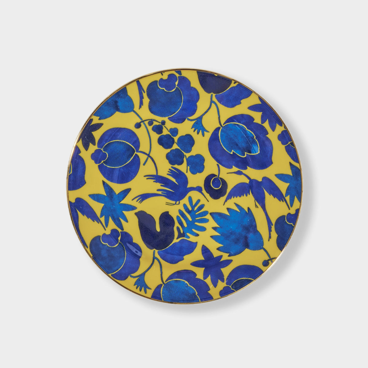 Yellow Wildbird - Dessert Plate