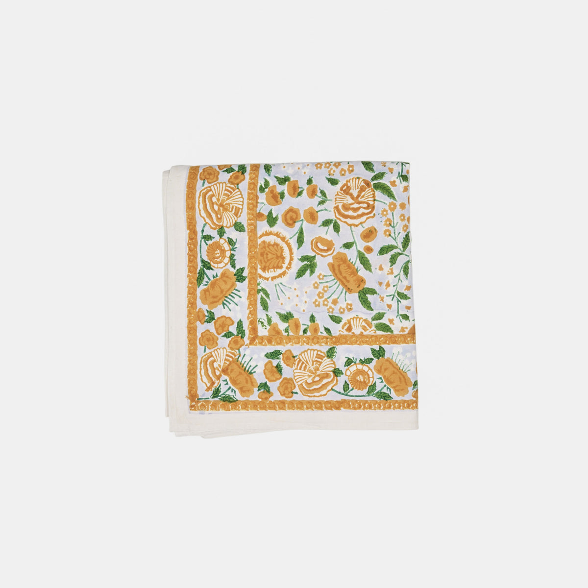 Penelope Yellow Tablecloth
