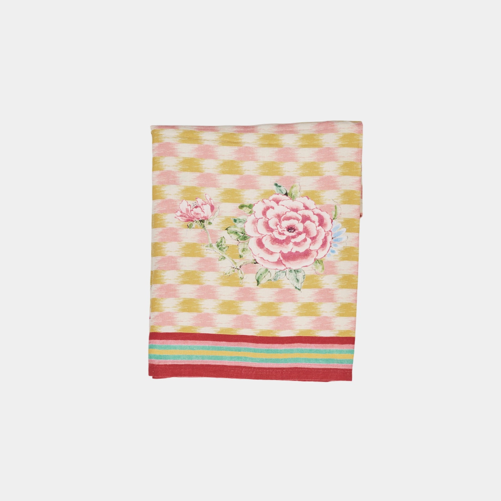 Veranda Gold Peach Tablecloth