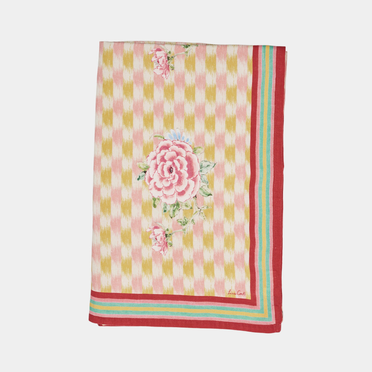 Veranda Gold Peach Tablecloth