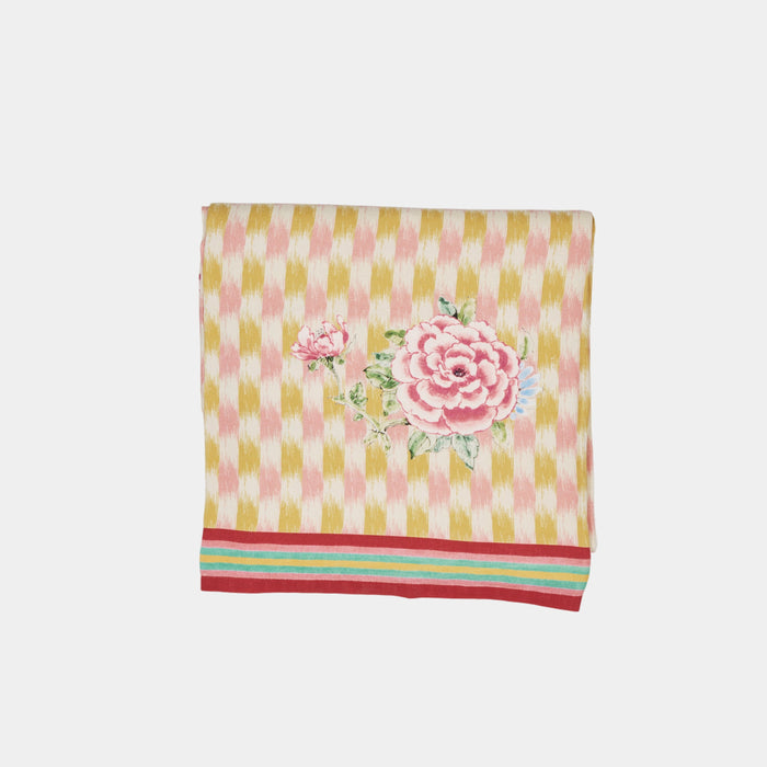 Veranda Gold Peach Tablecloth