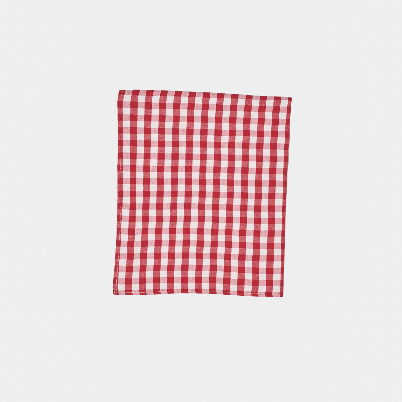 Checkered Red Tablecloth