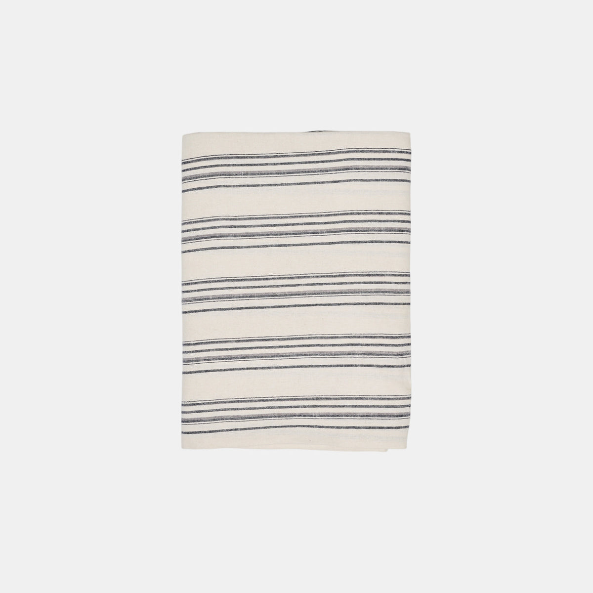 Striped Black/White Tablecloth