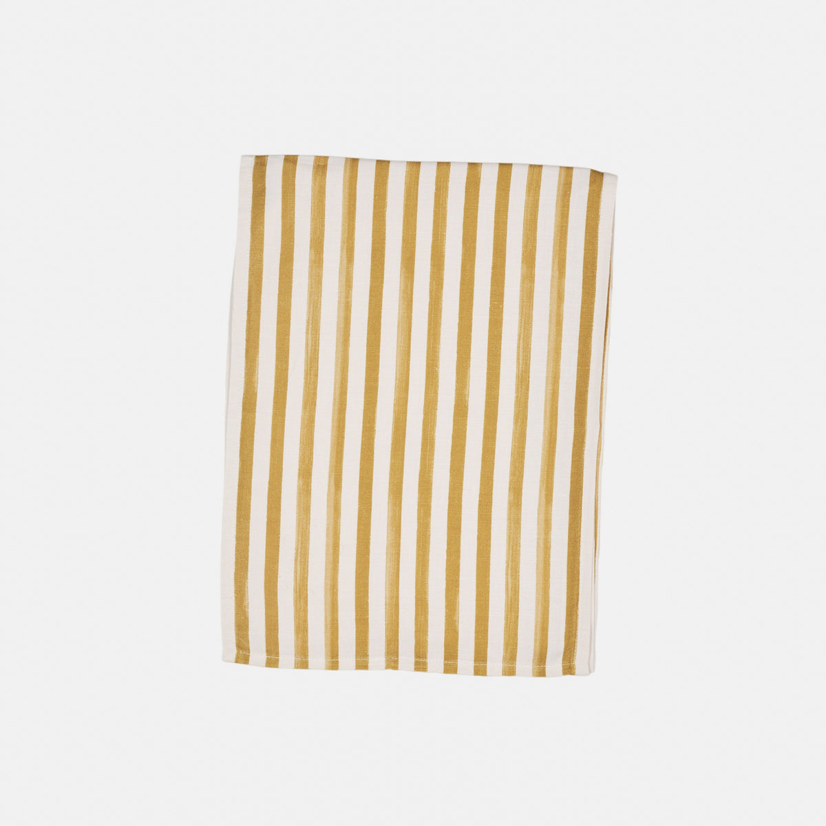 Stripe White/Mustard Runner
