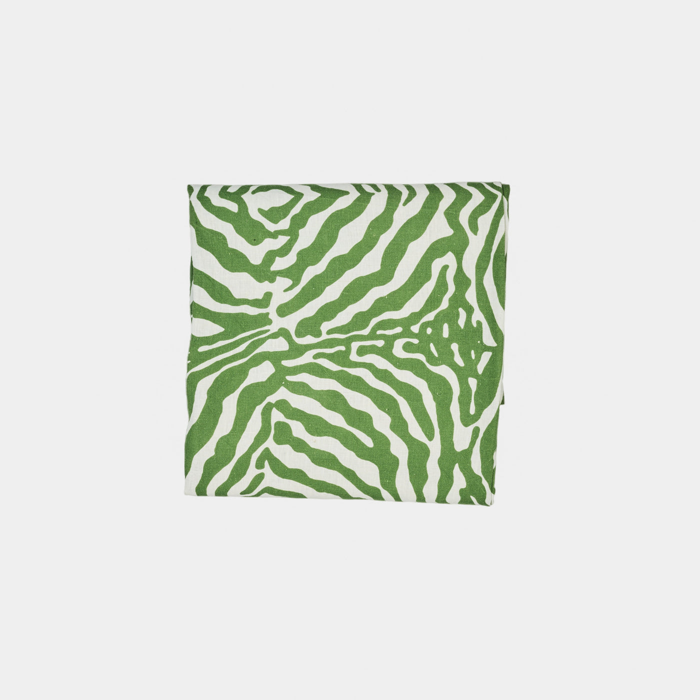 Green Zebra Tablecloth - round