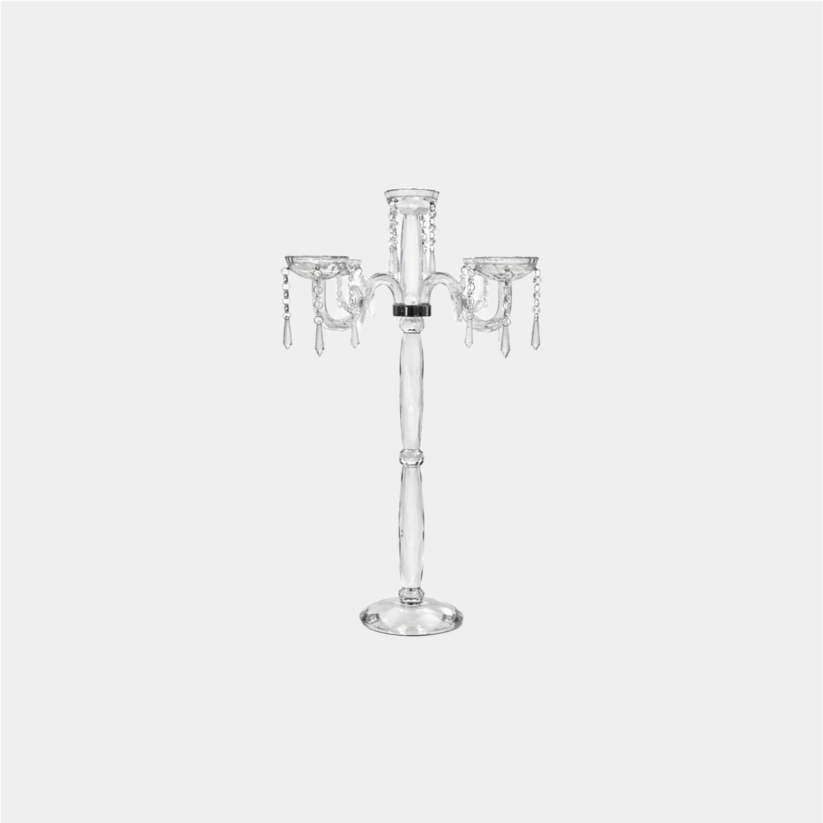 Glass Candelabra
