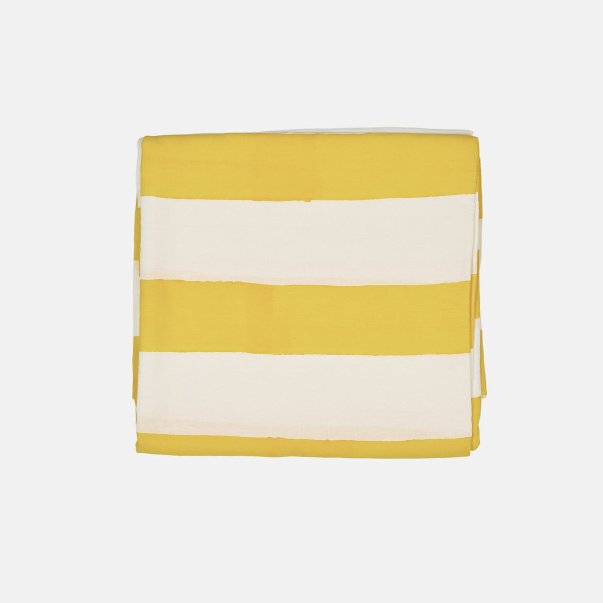 Wide Striped Tablecloth - Round
