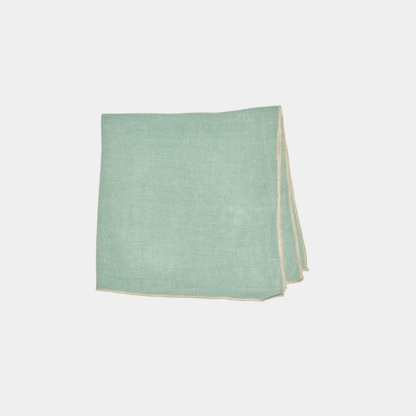 Ocean green Rolled Hem Napkins