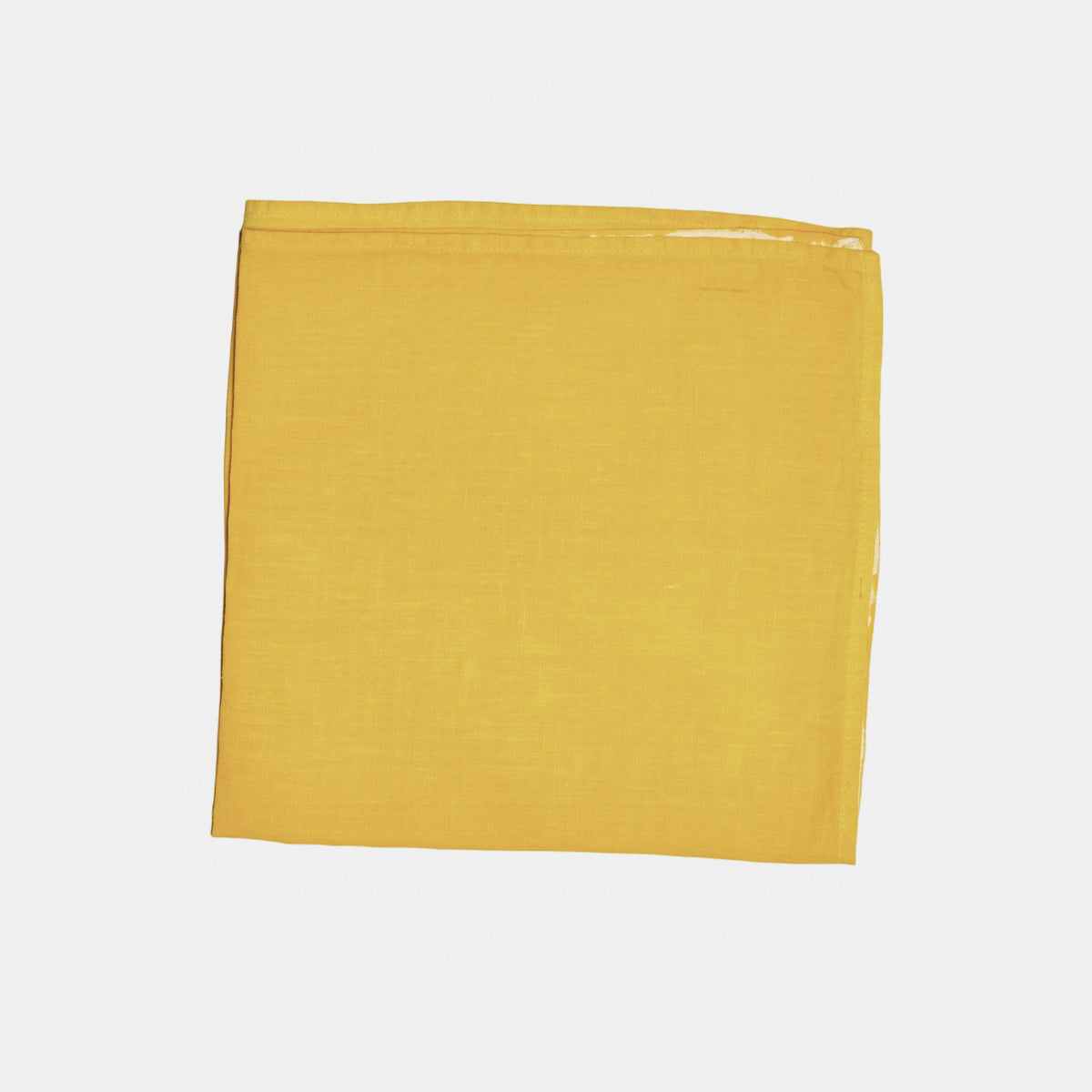 Yellow Died Linen Napkin