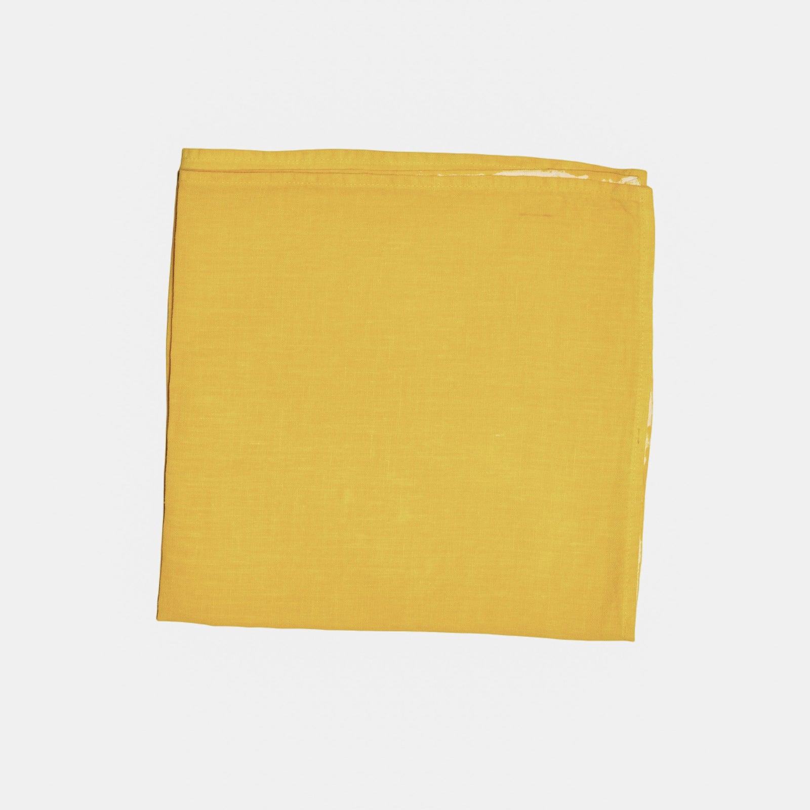Yellow Died Linen Napkin
