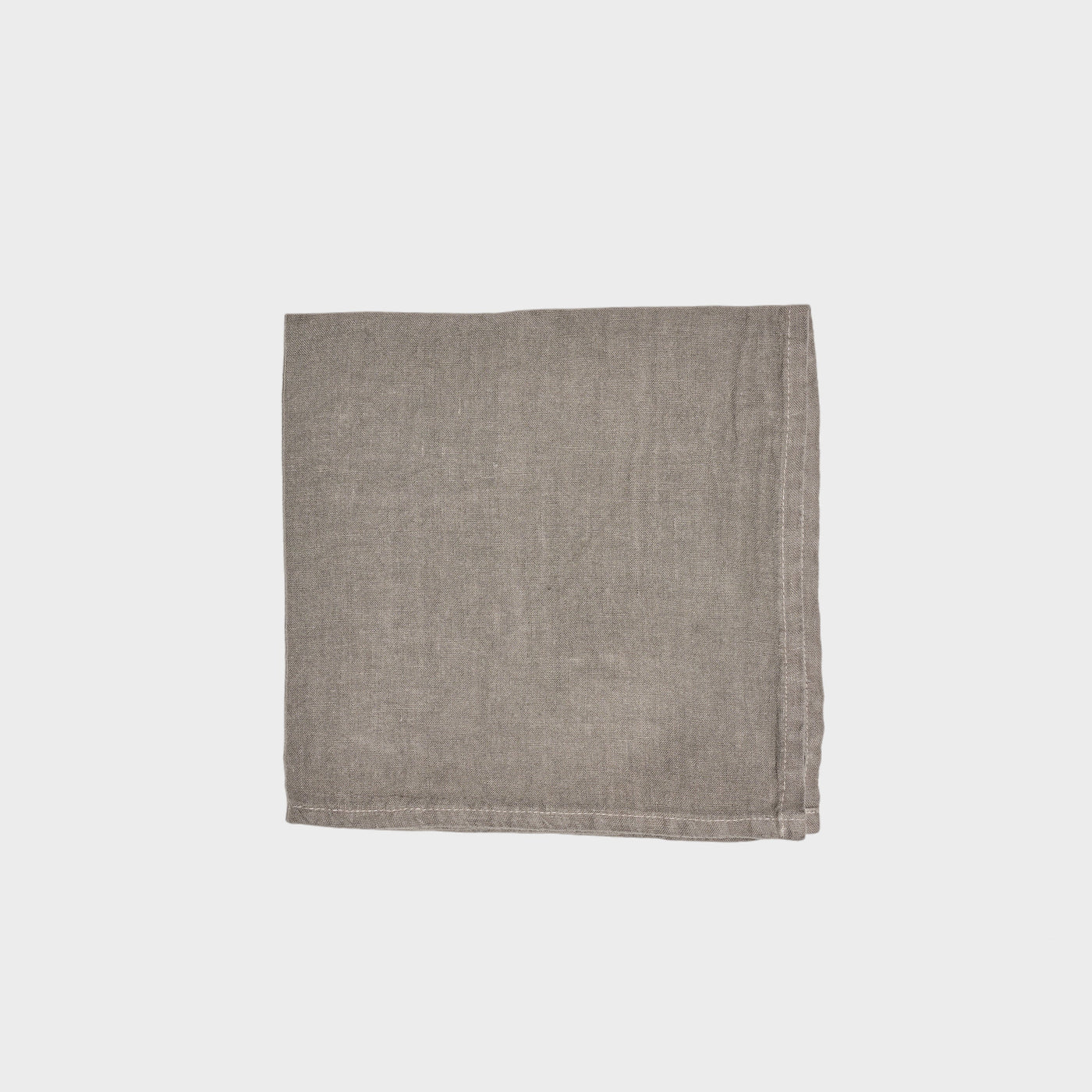 Dark Gray Light Linen Napkin