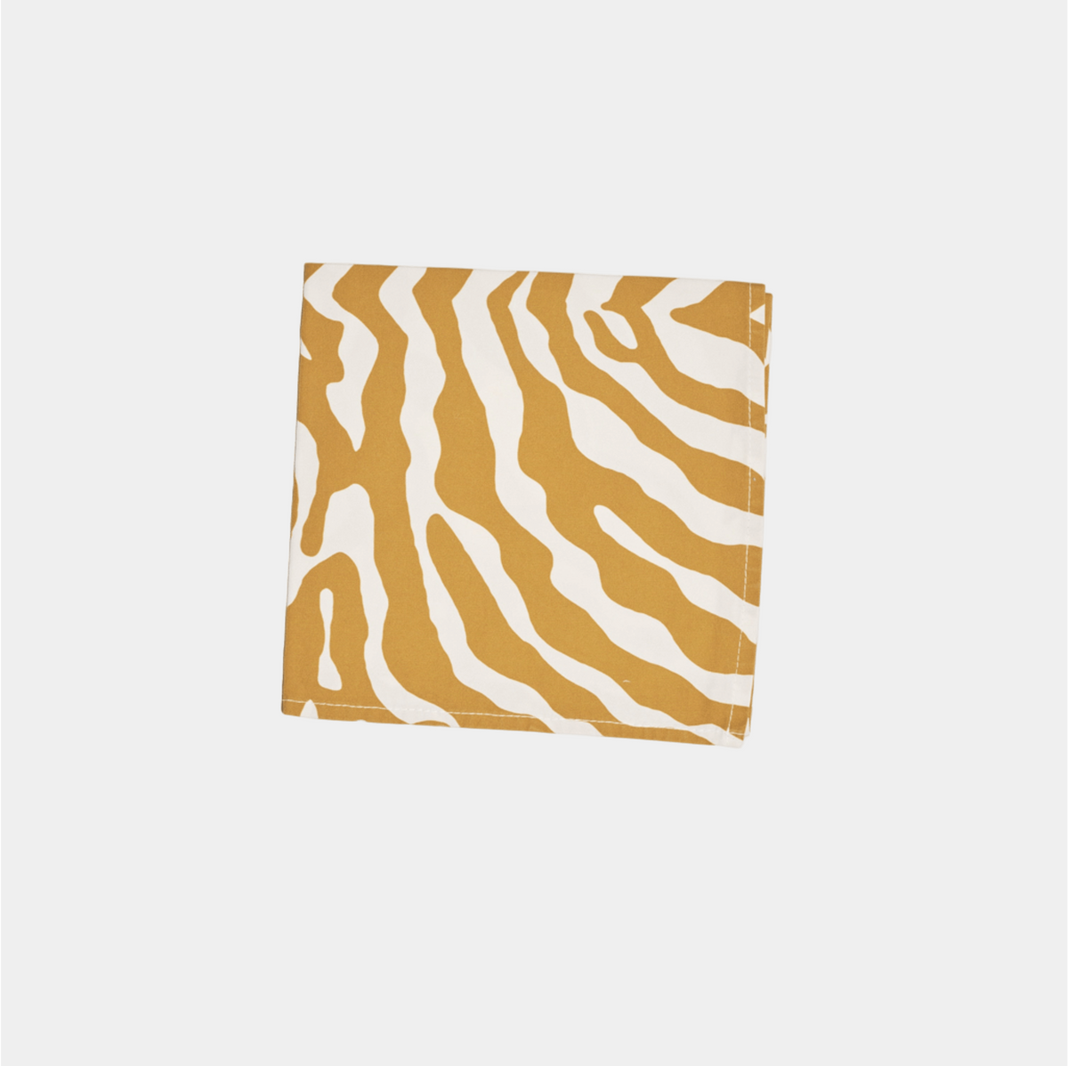 Mustard Zebra Napkin
