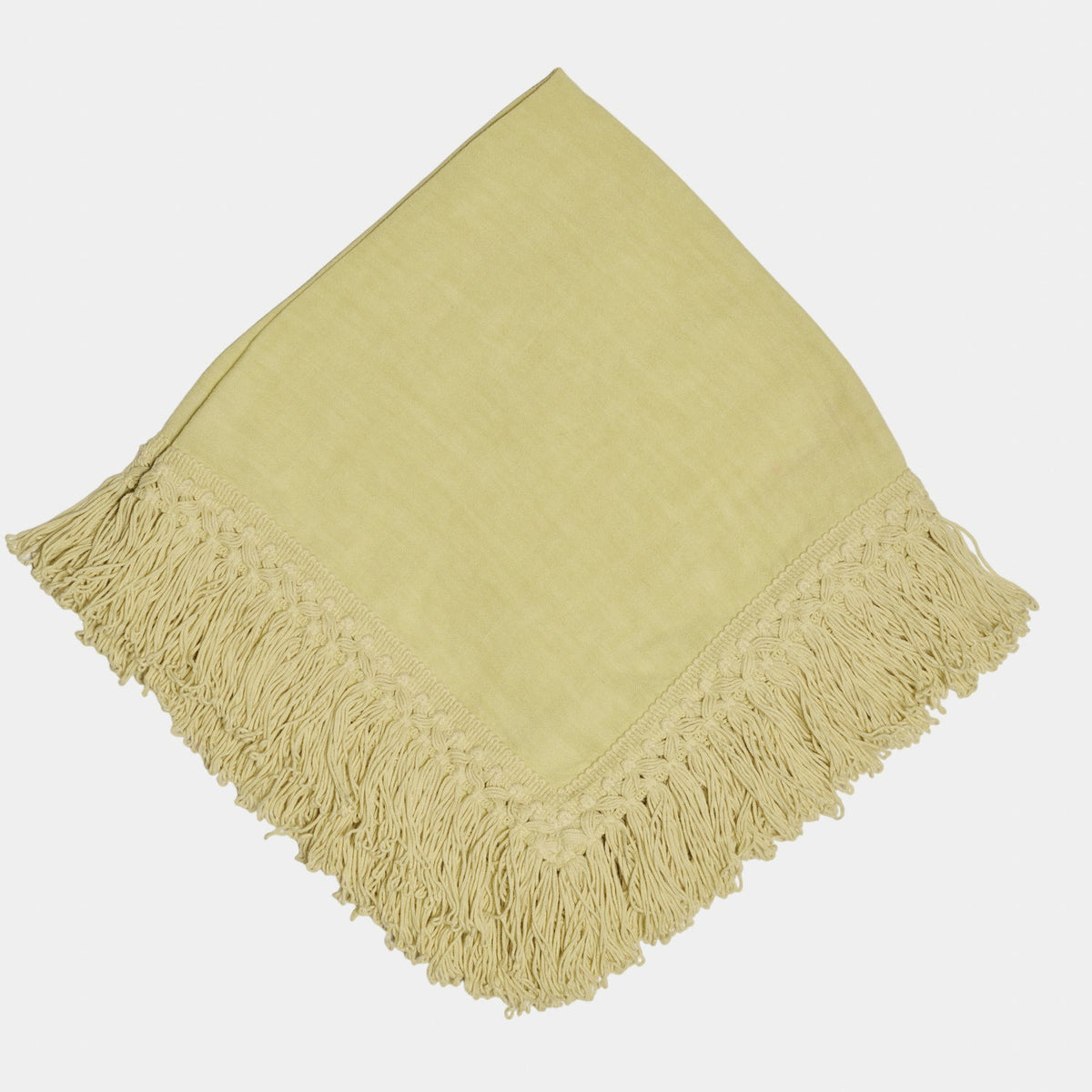 Yellow Fringed Napkin