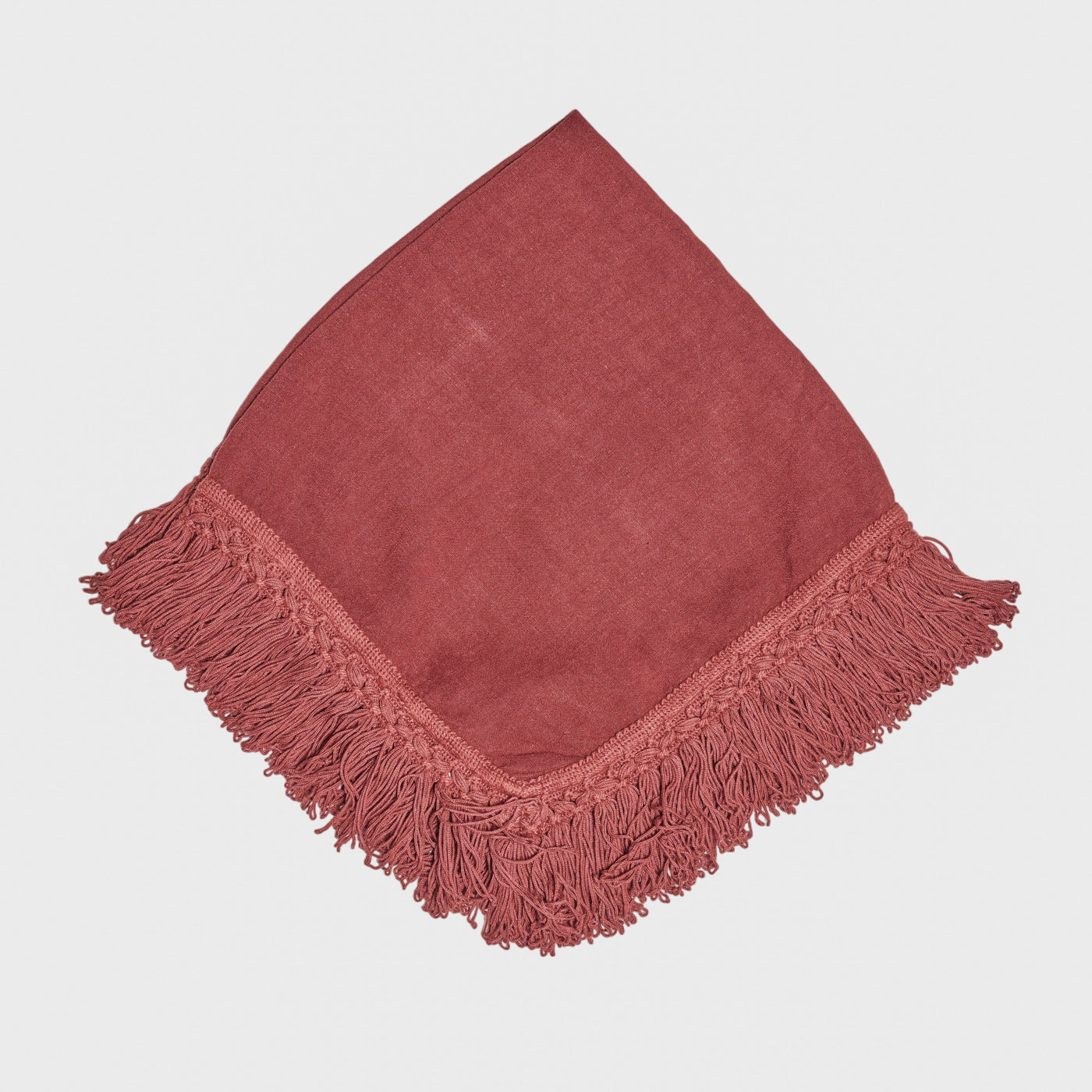 Terracotta Fringed Napkins