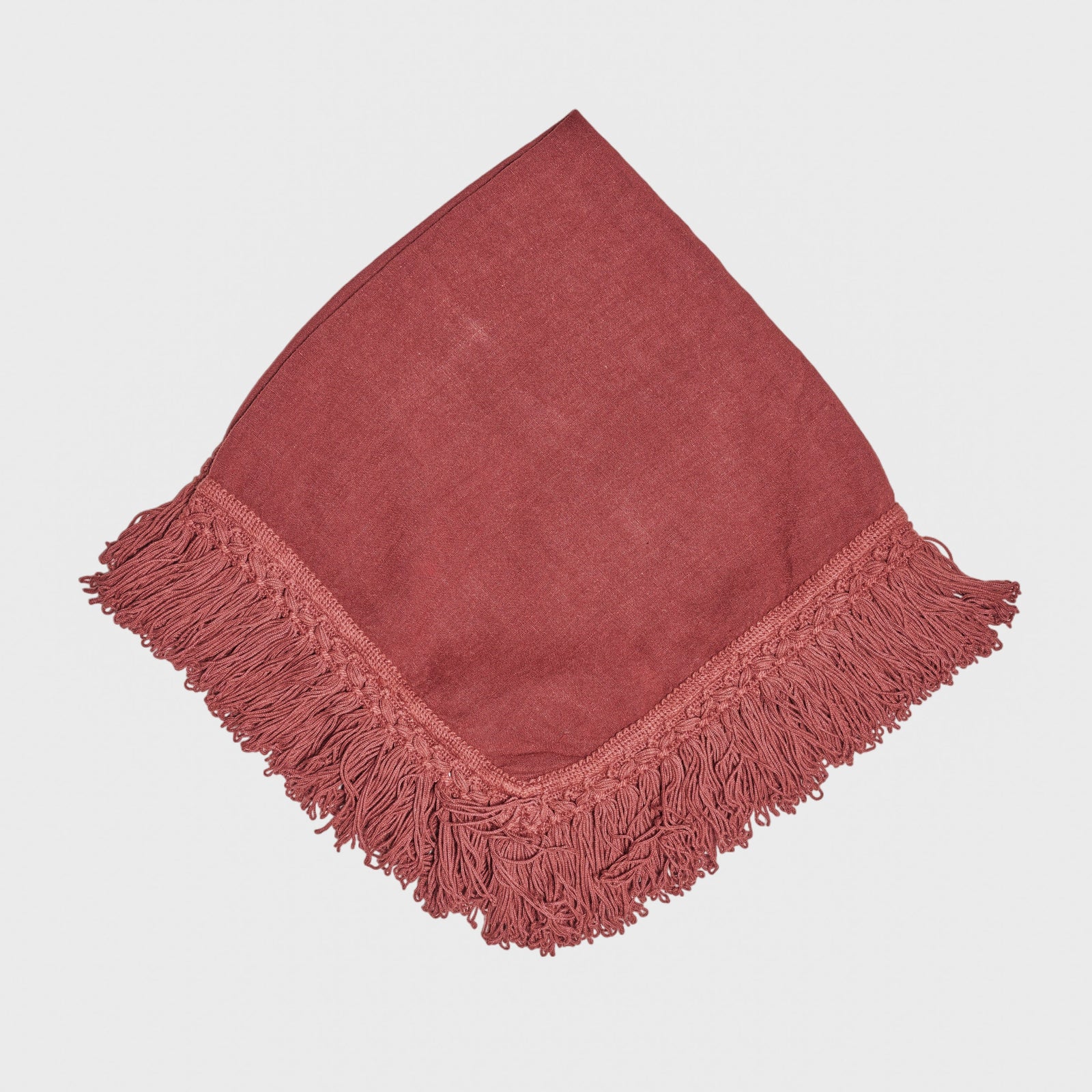 Terracotta Fringed Napkins
