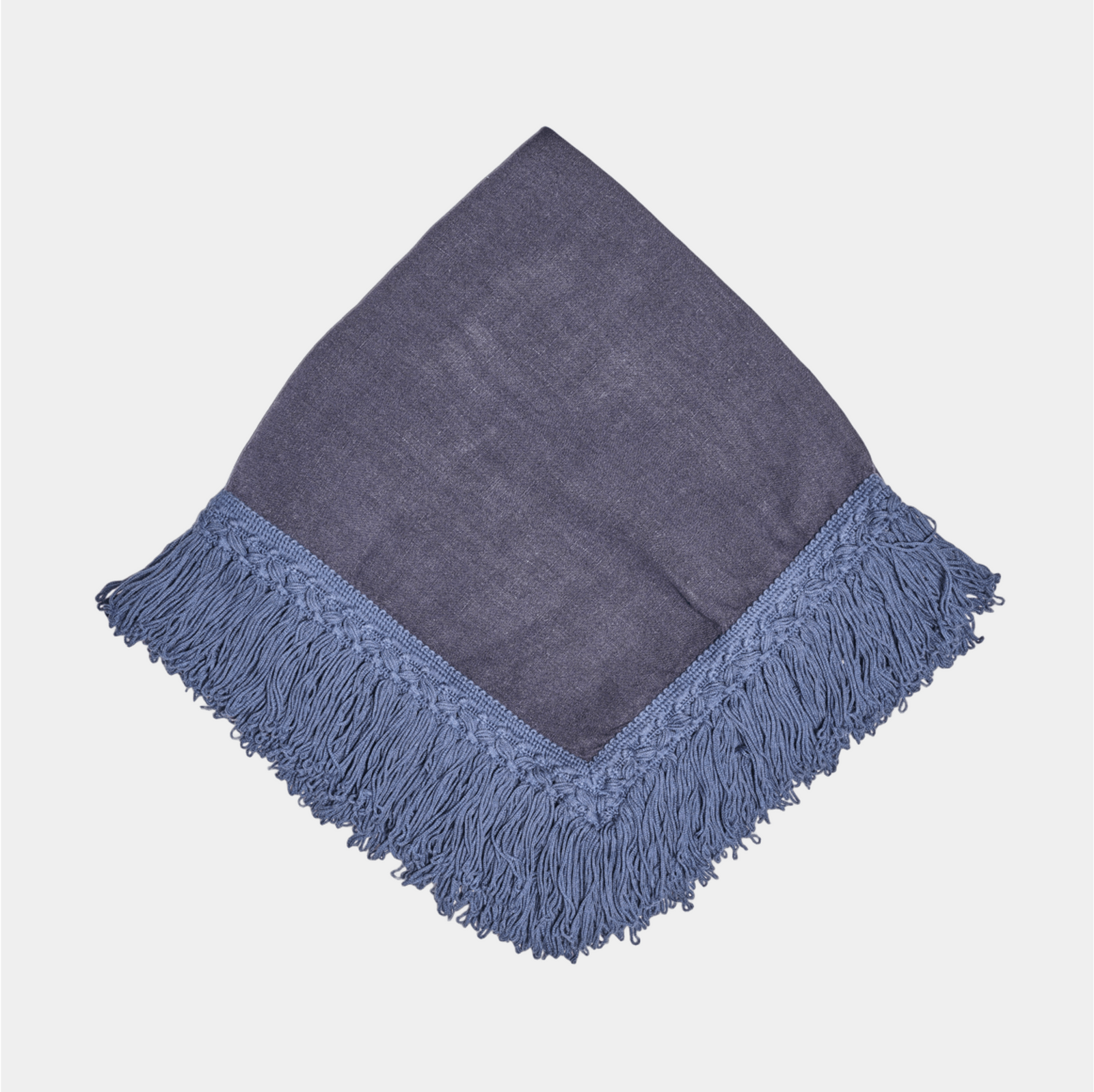 Midnight blue Fringed Napkins