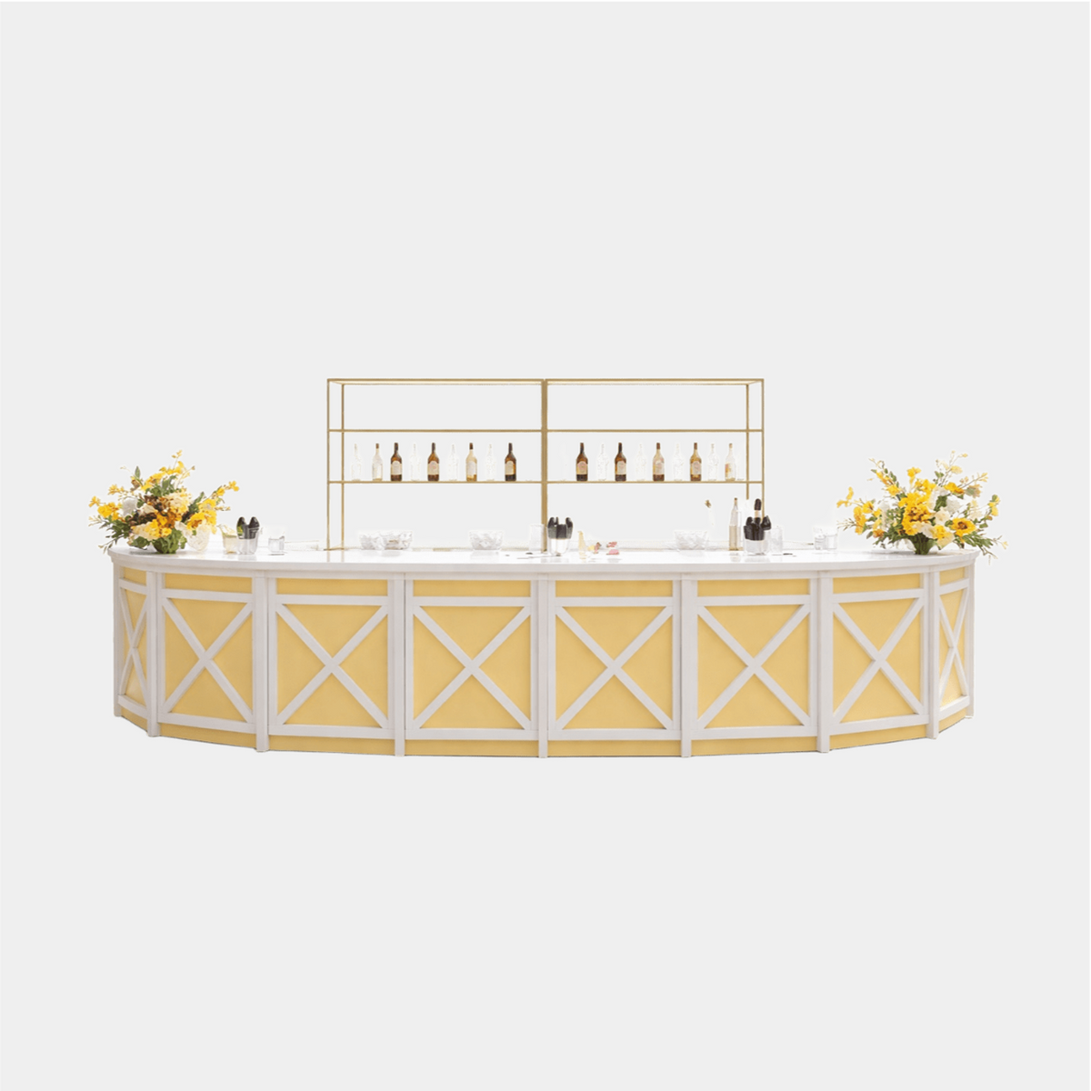 Yellow Wooden Bar