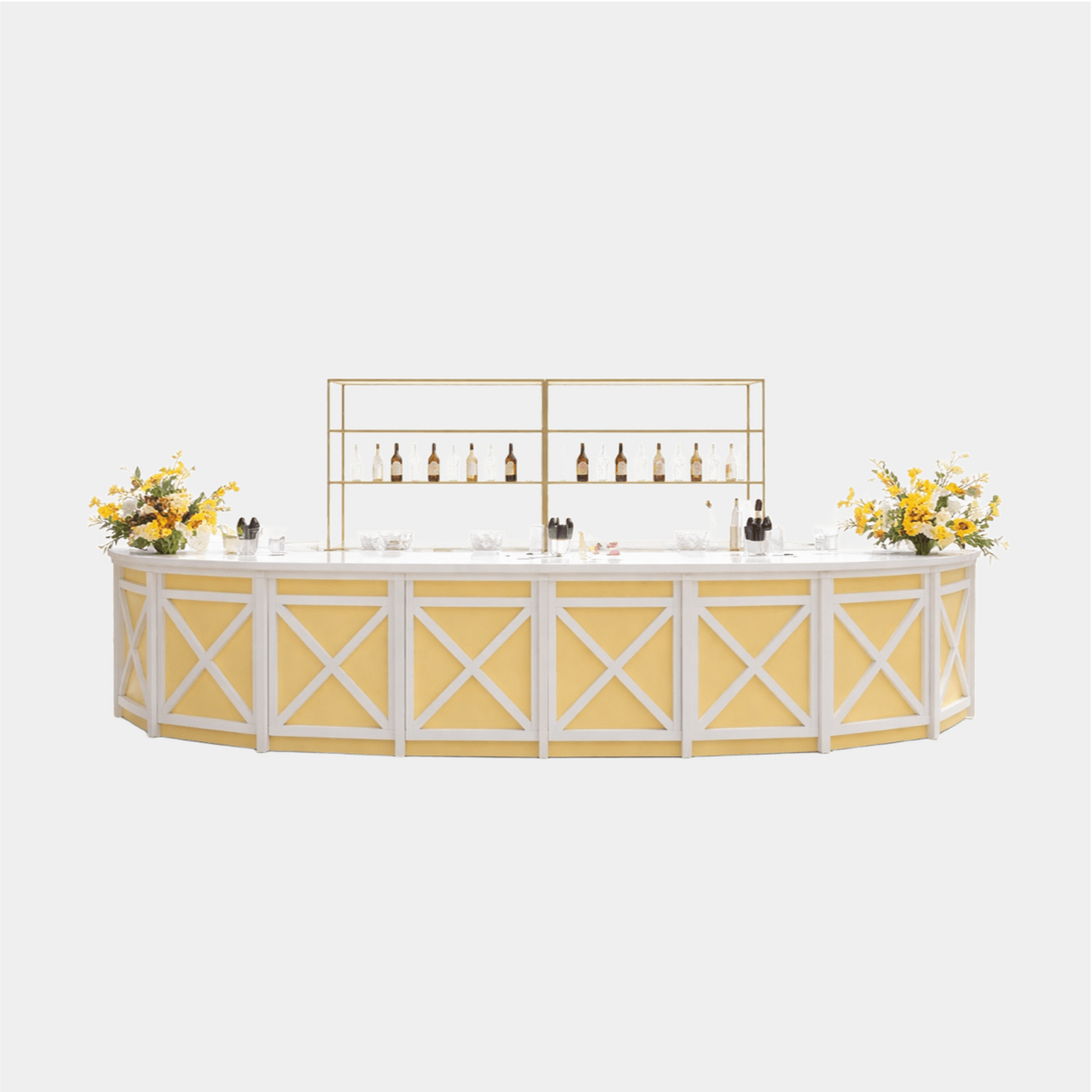 Yellow Wooden Bar