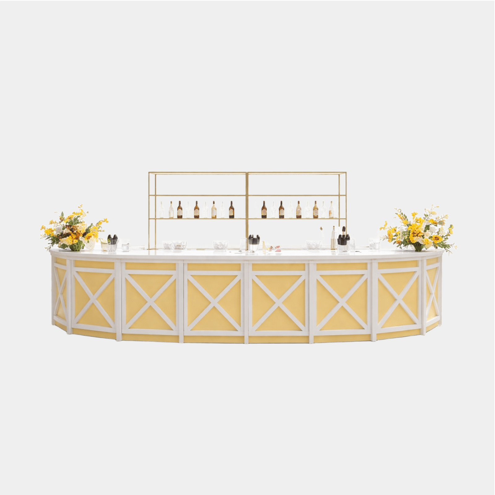 Yellow Wooden Bar