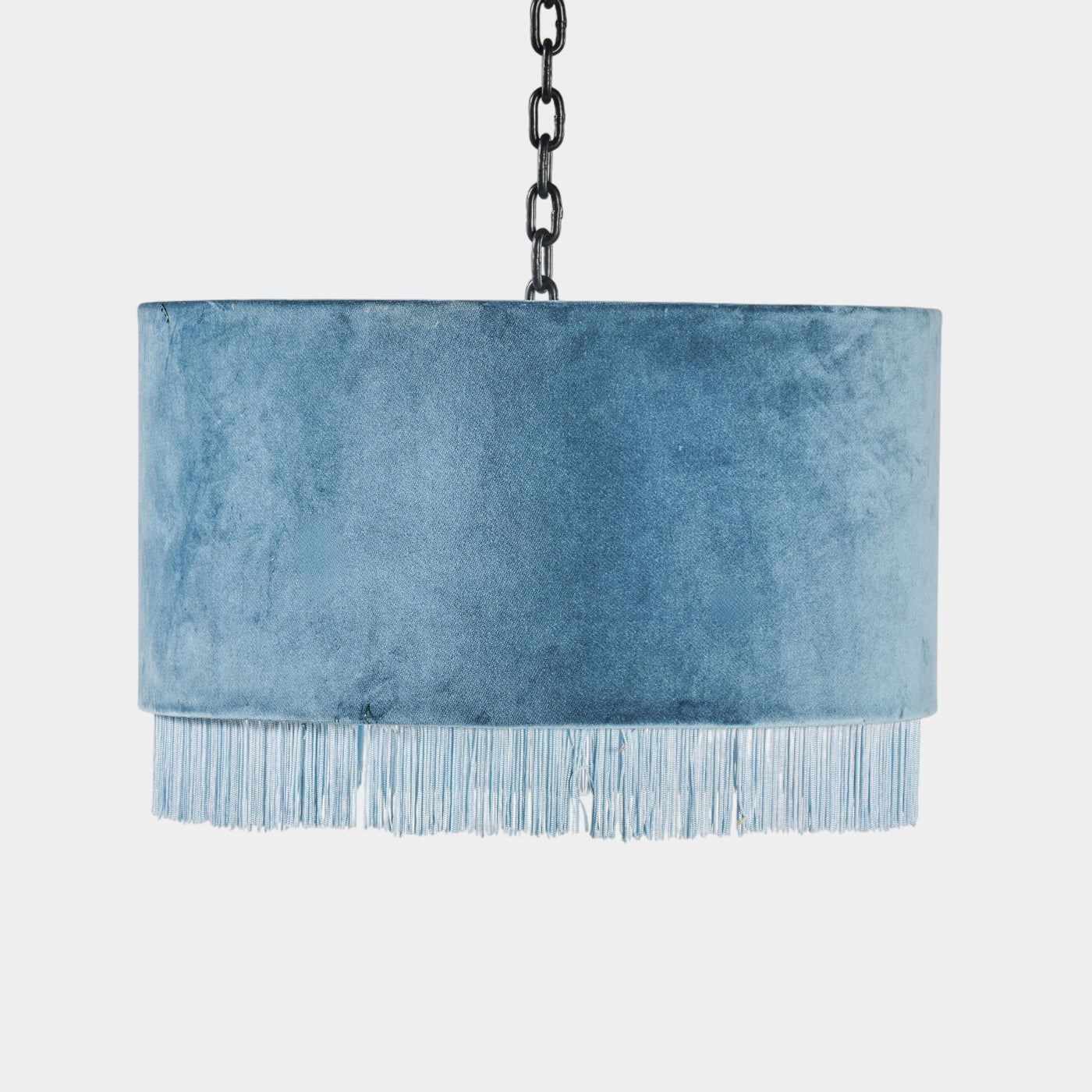 Abat-jour Petrol Blue w/Fringe S M L