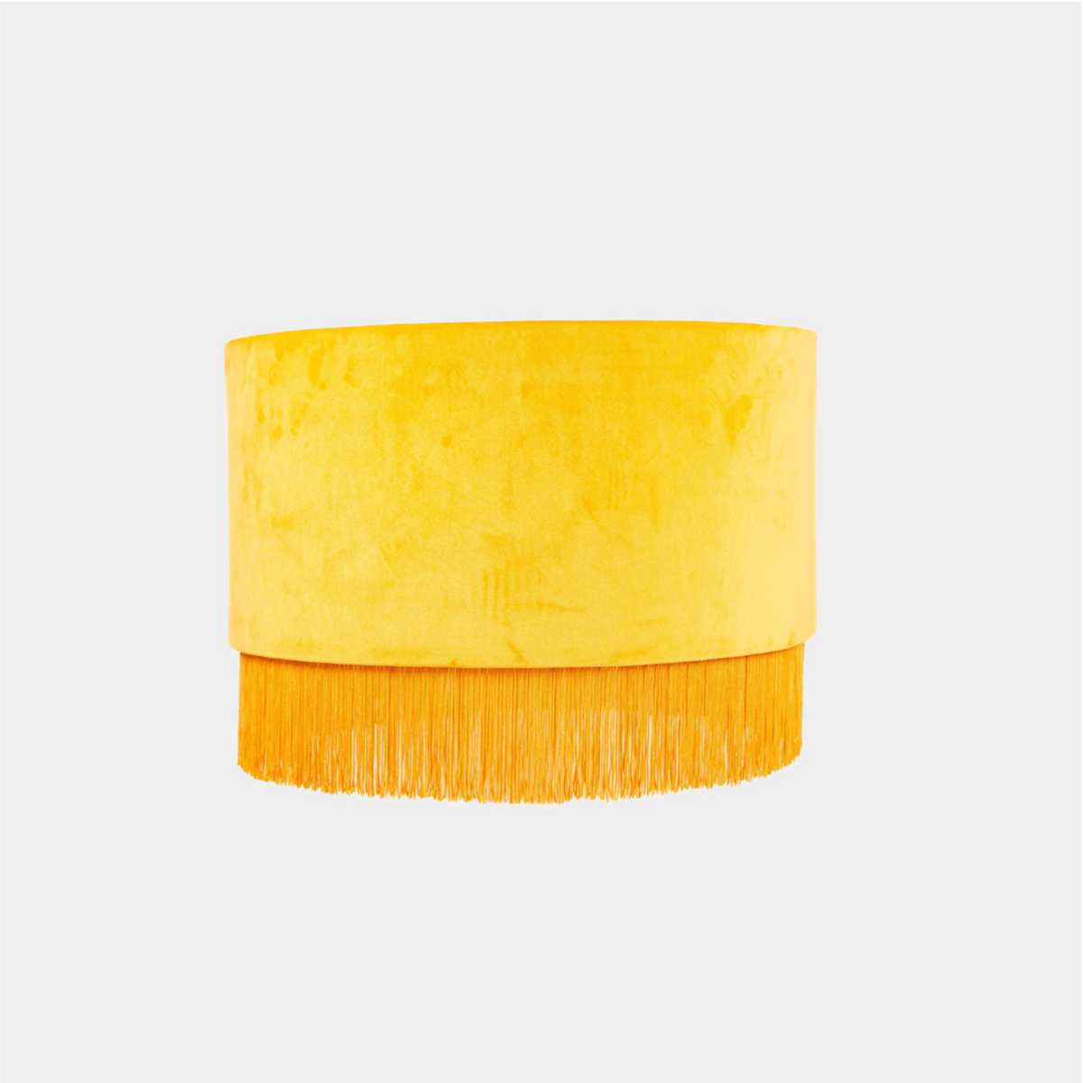 Abat-jour Yellow w/Fringe S