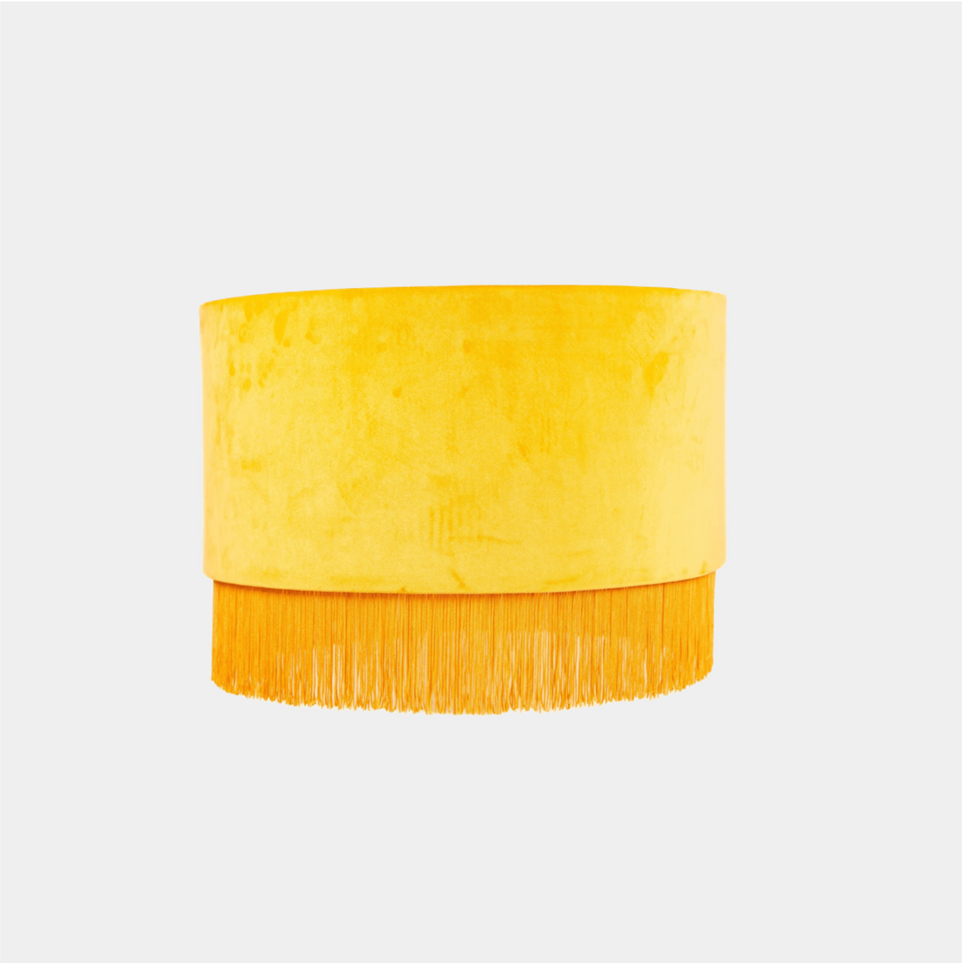 Abat-jour Yellow w/Fringe S
