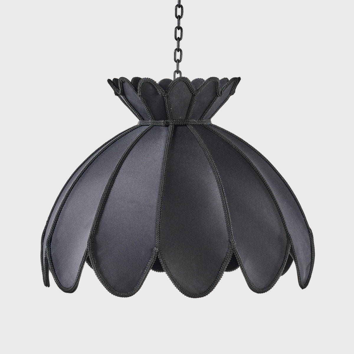 Black Abat-jour Fabric