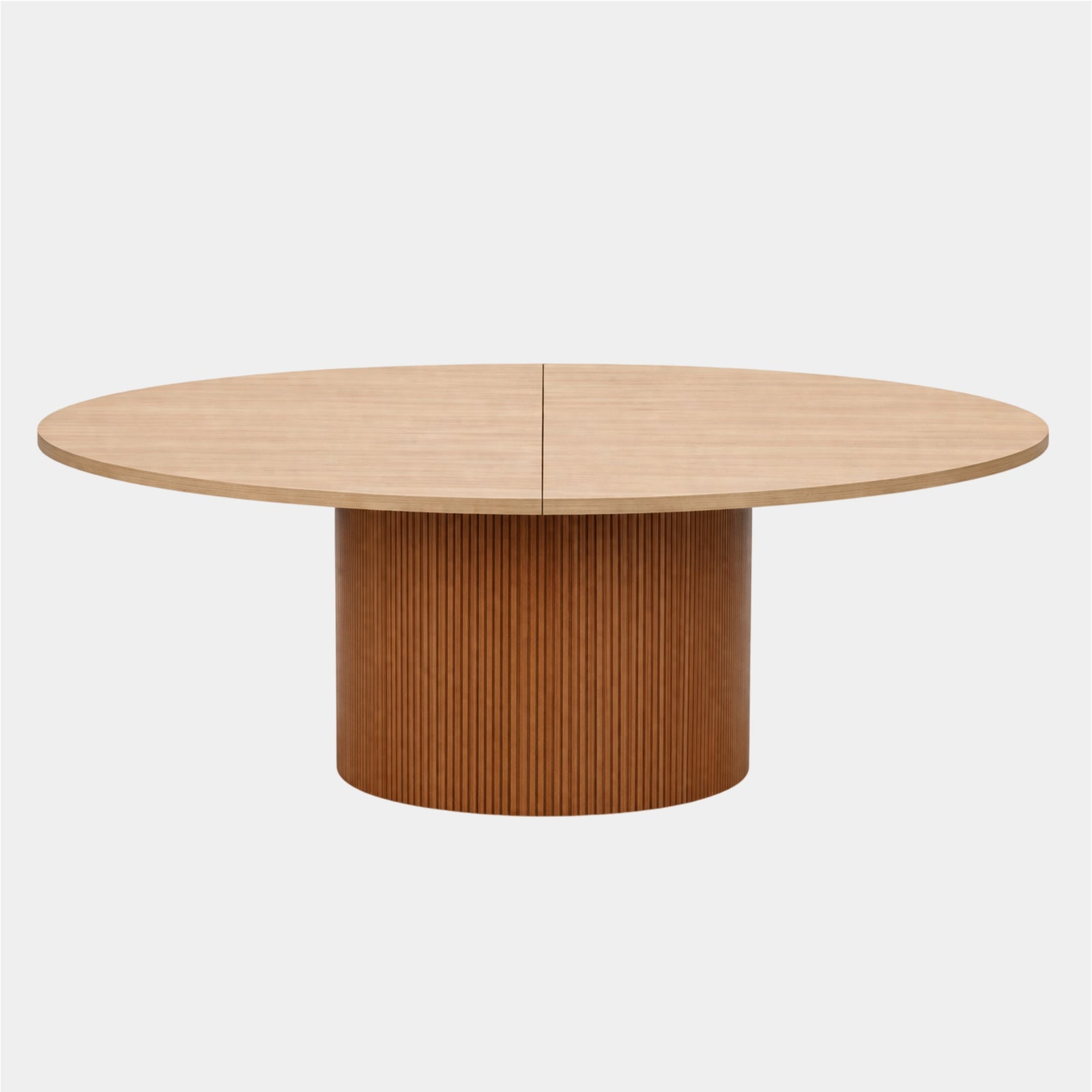 Circle Wood Table
