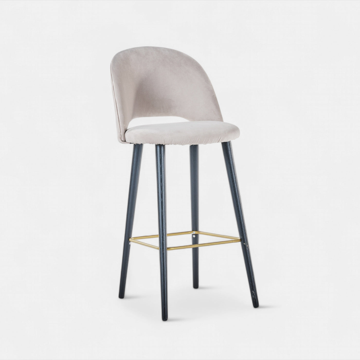 High Velvet Cocktail Chair