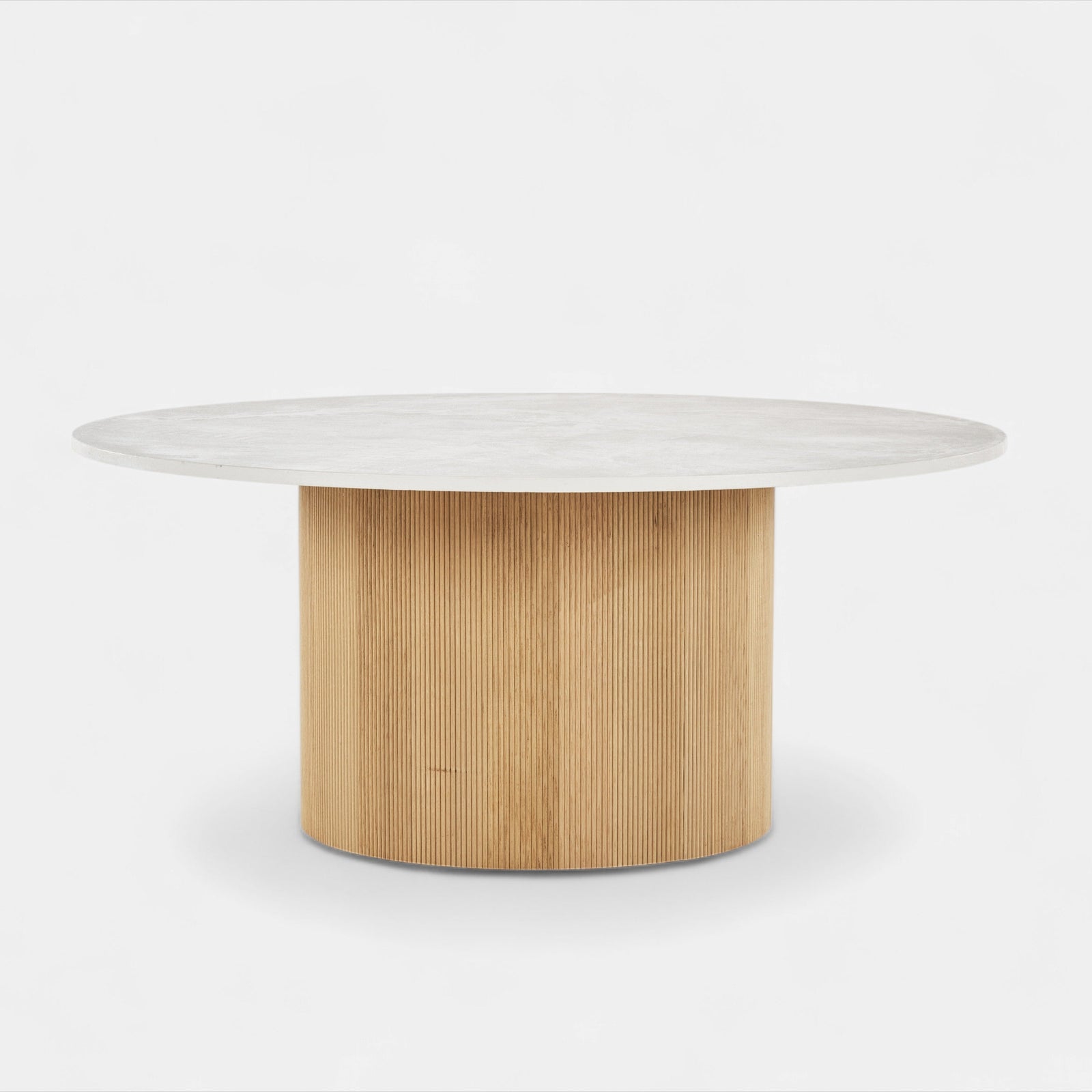 Round Concrete Table