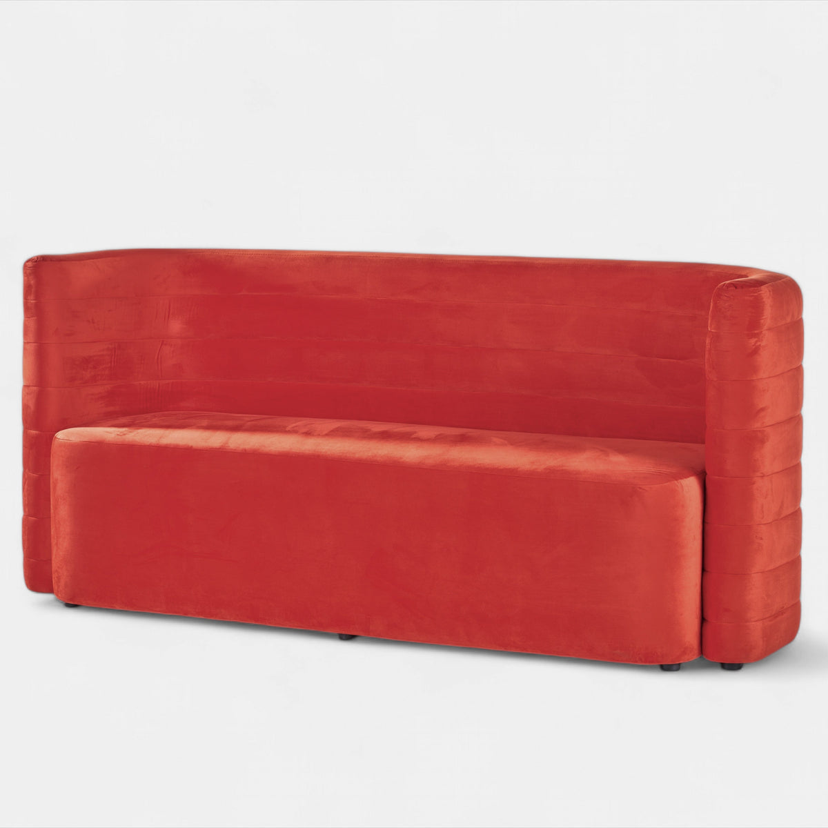 Red Velvet Opera Sofa