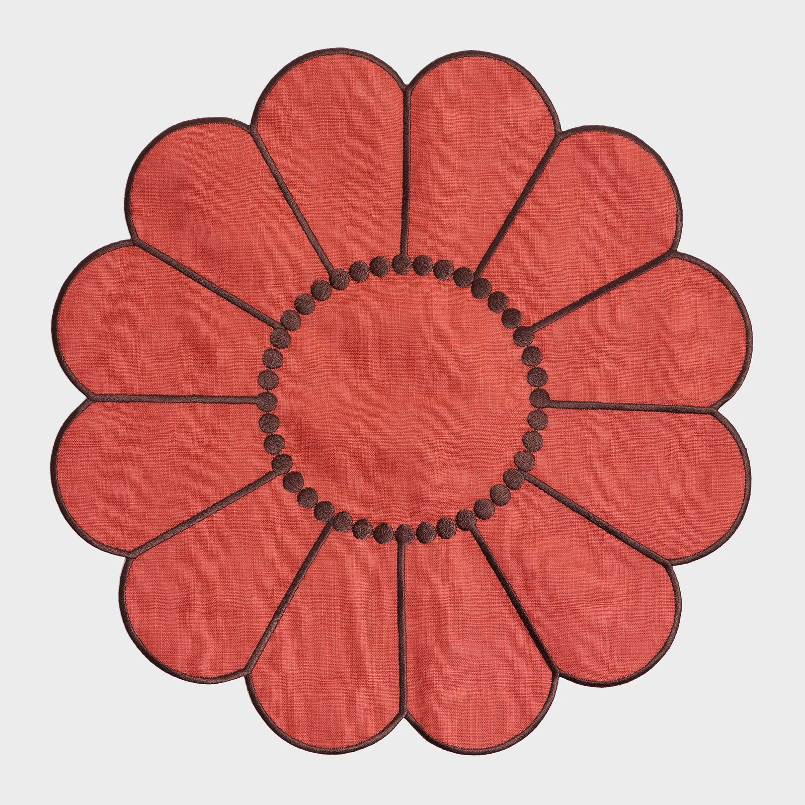 Sunflower Scalloped Placemat