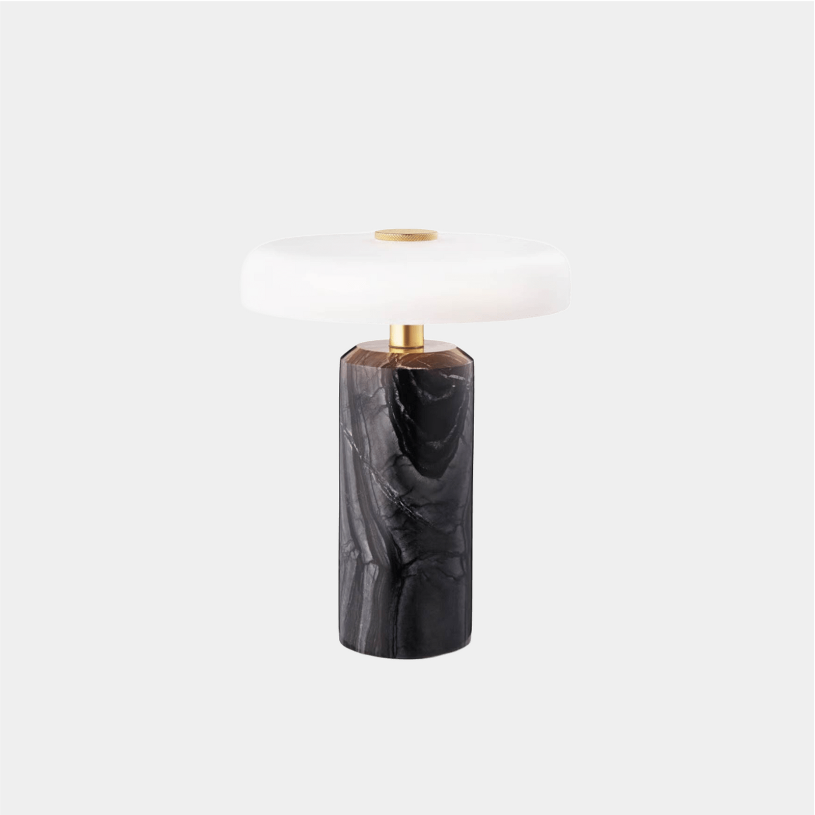 Ash/Gray Marble Table Lamp