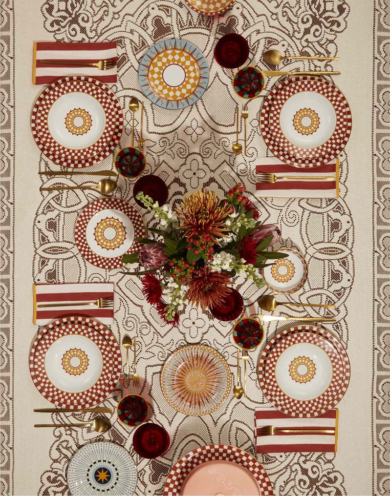 Lace Cream Tablecloth