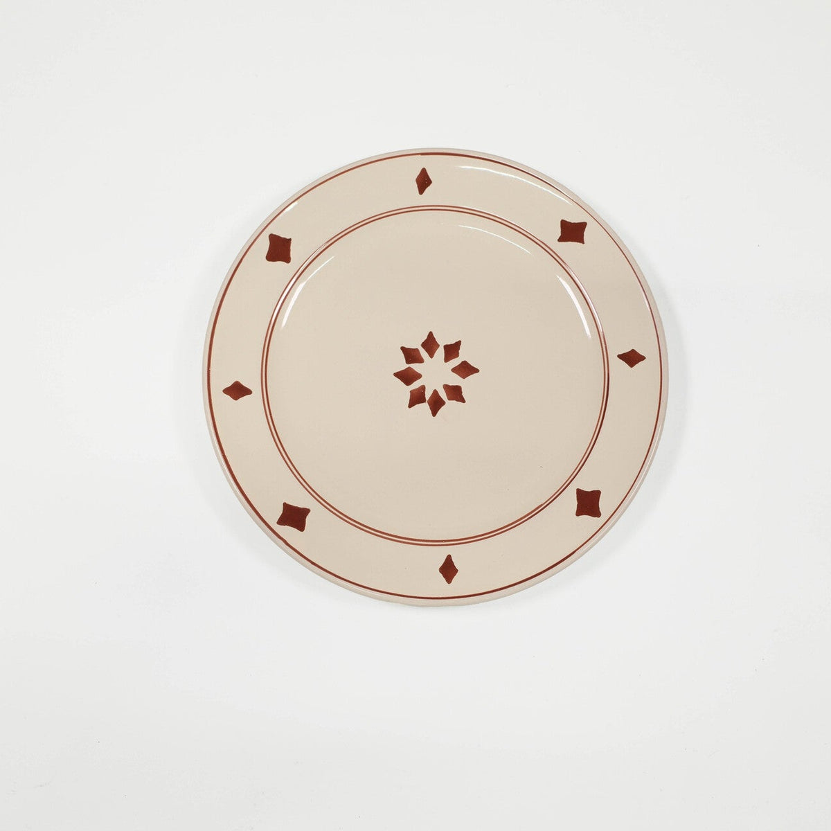 Fasano White Dinner Plate