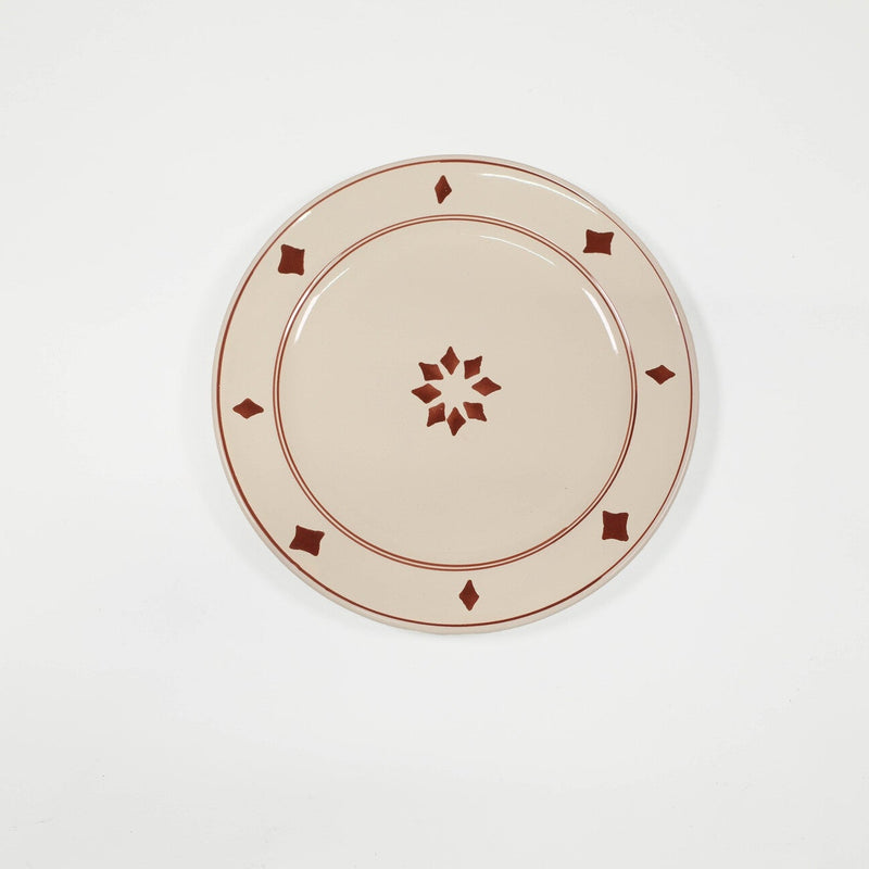 Fasano White Dinner Plate