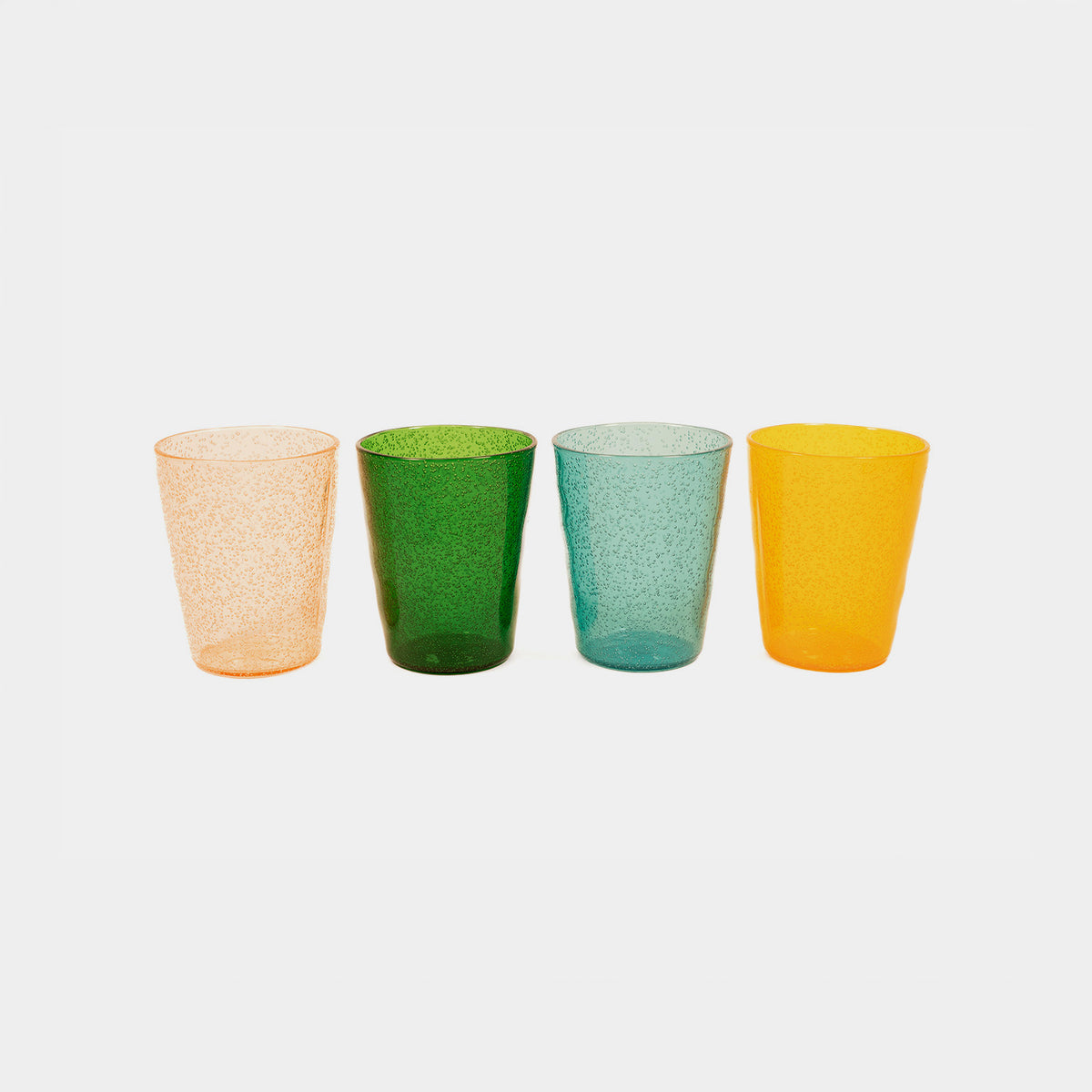 Coloured Plastic Glasses