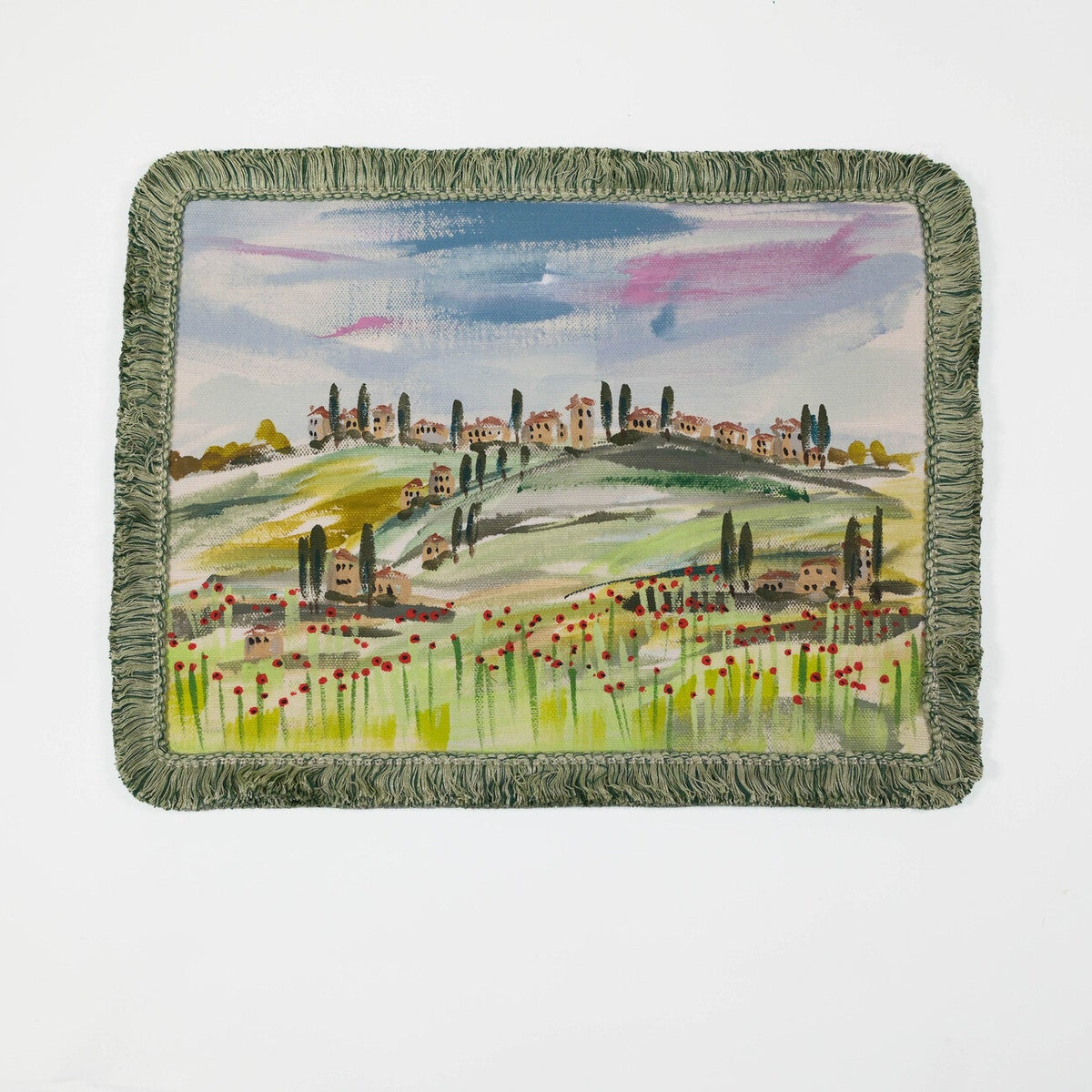Hand Painted Tuscany Placemat