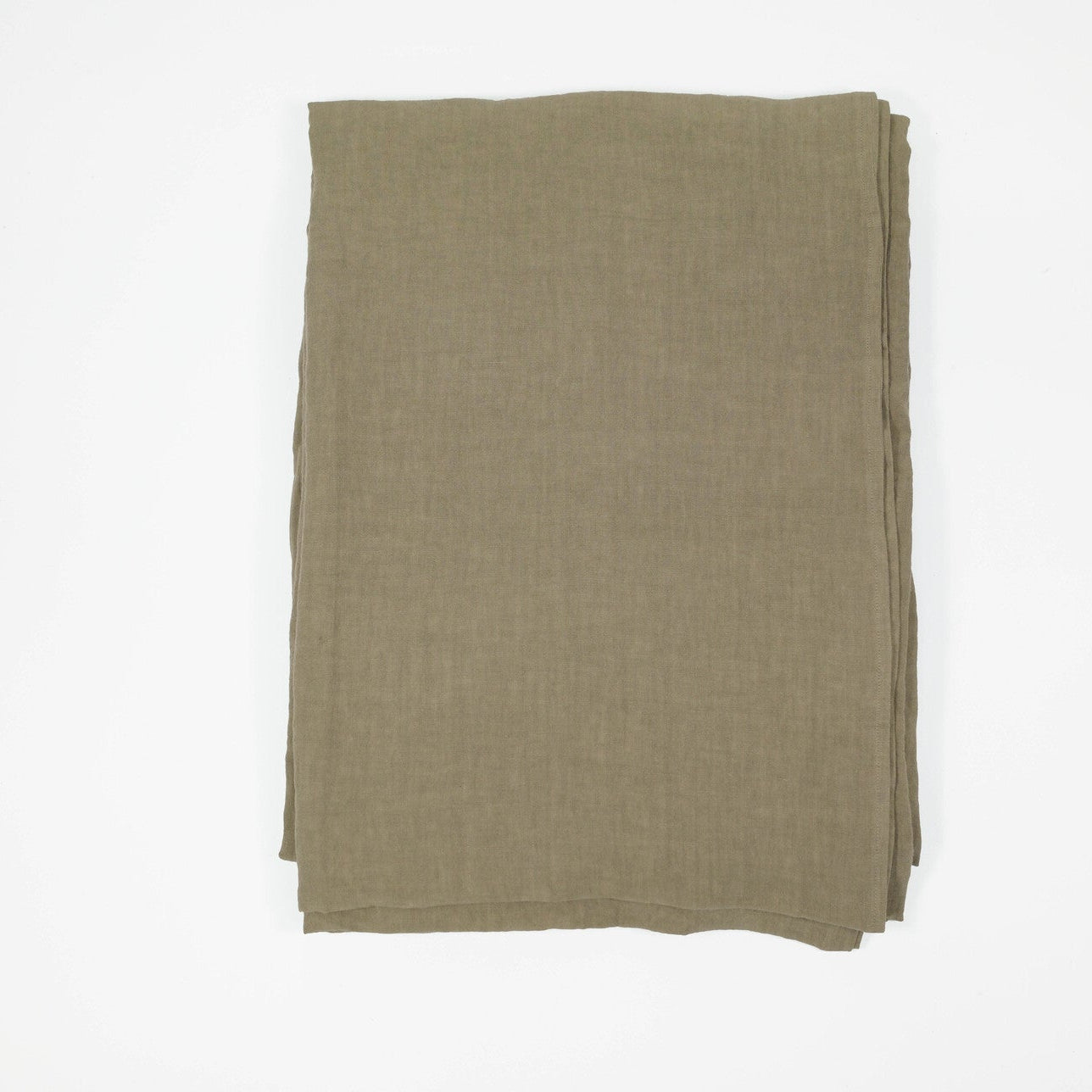 Green Linen Tablecloth
