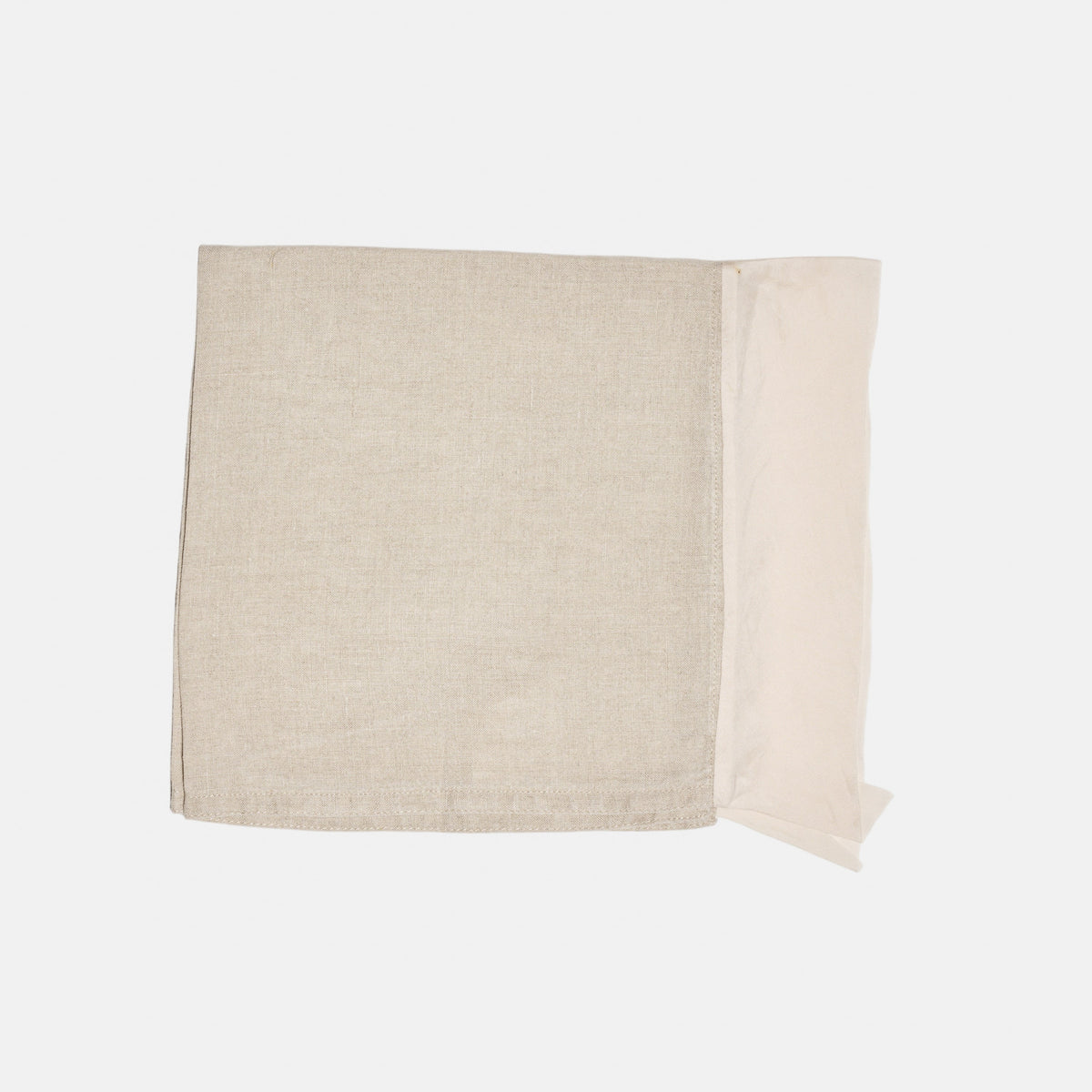 Beige Napkin w/ Silk Border