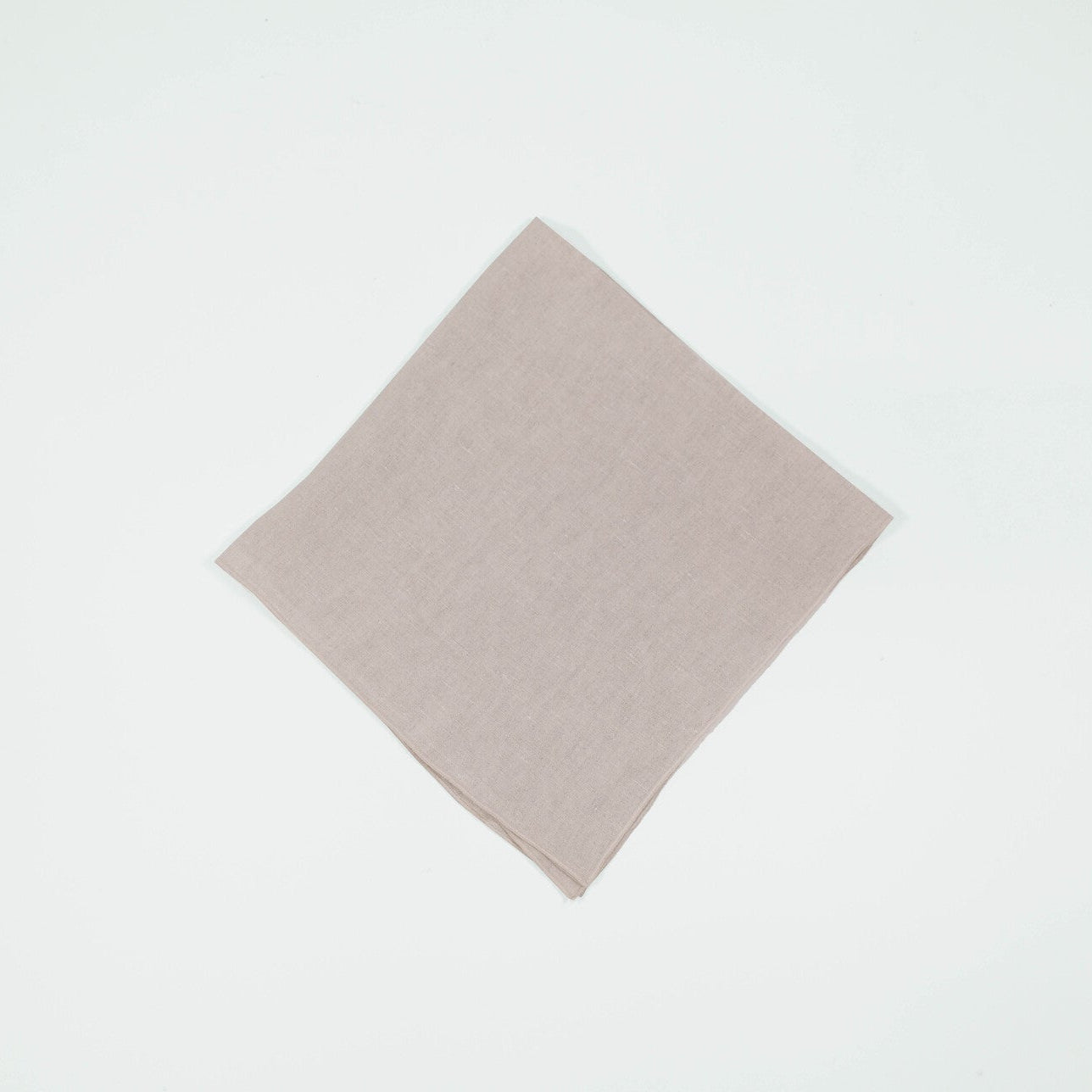 Natural Linen Napkin w/ Rolled Hem