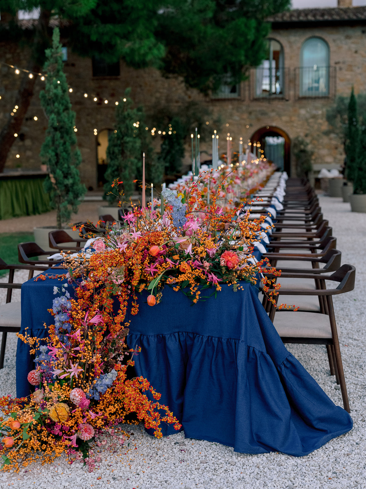 Jeans Blue Tablecloth