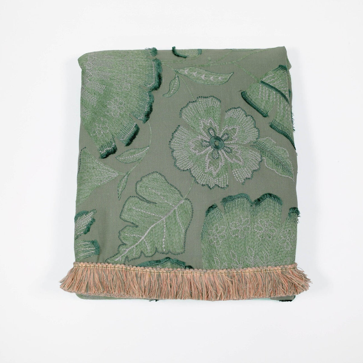 Florence Tablecloth - Green Garden - Round