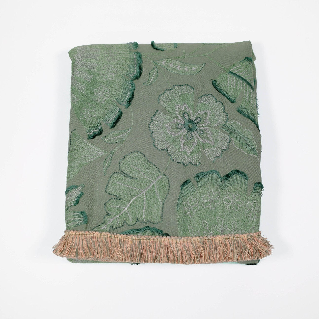 Florence Tablecloth - Green Garden - Round