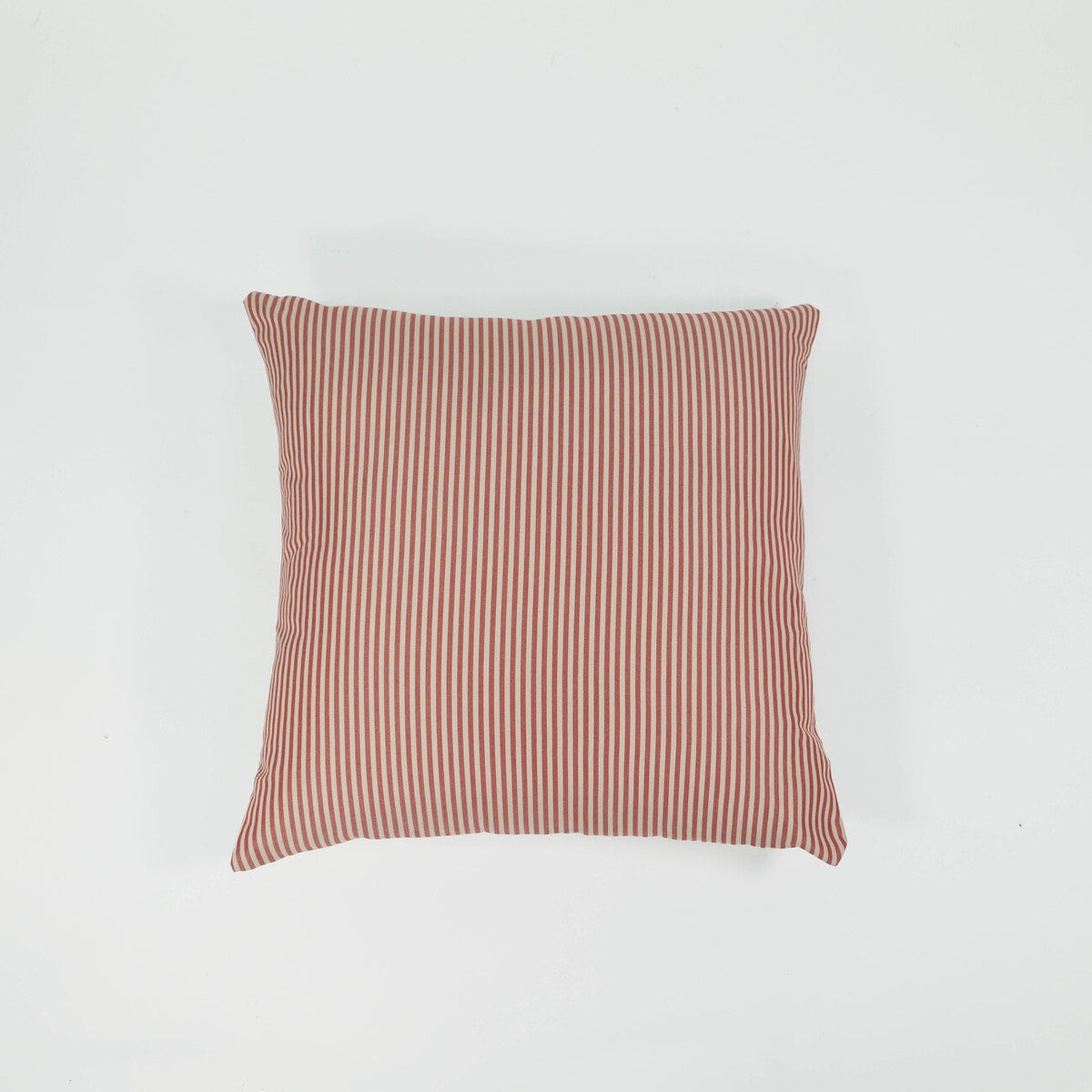 Striped Red/White Cushion