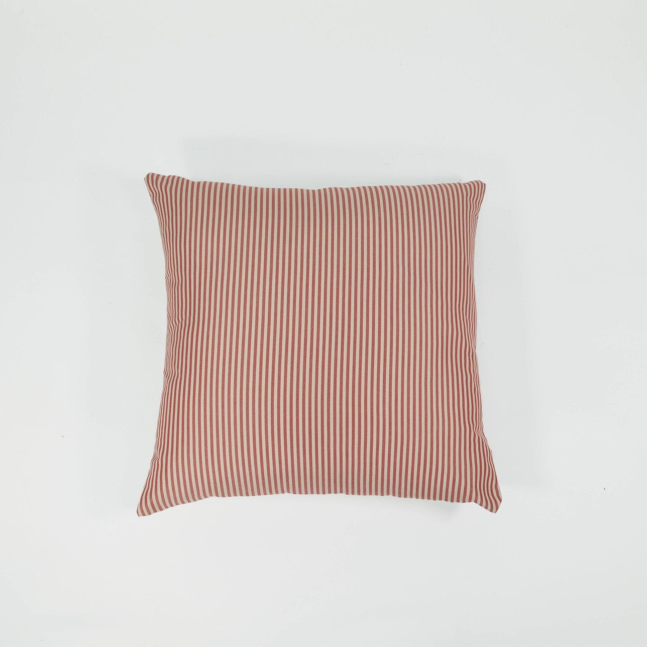 Striped Red/White Cushion