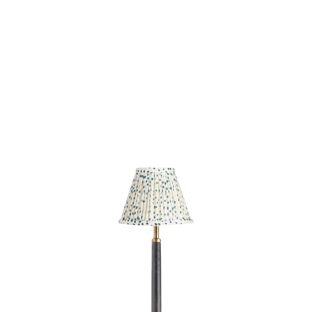 Dotted Blue Lamp Shade