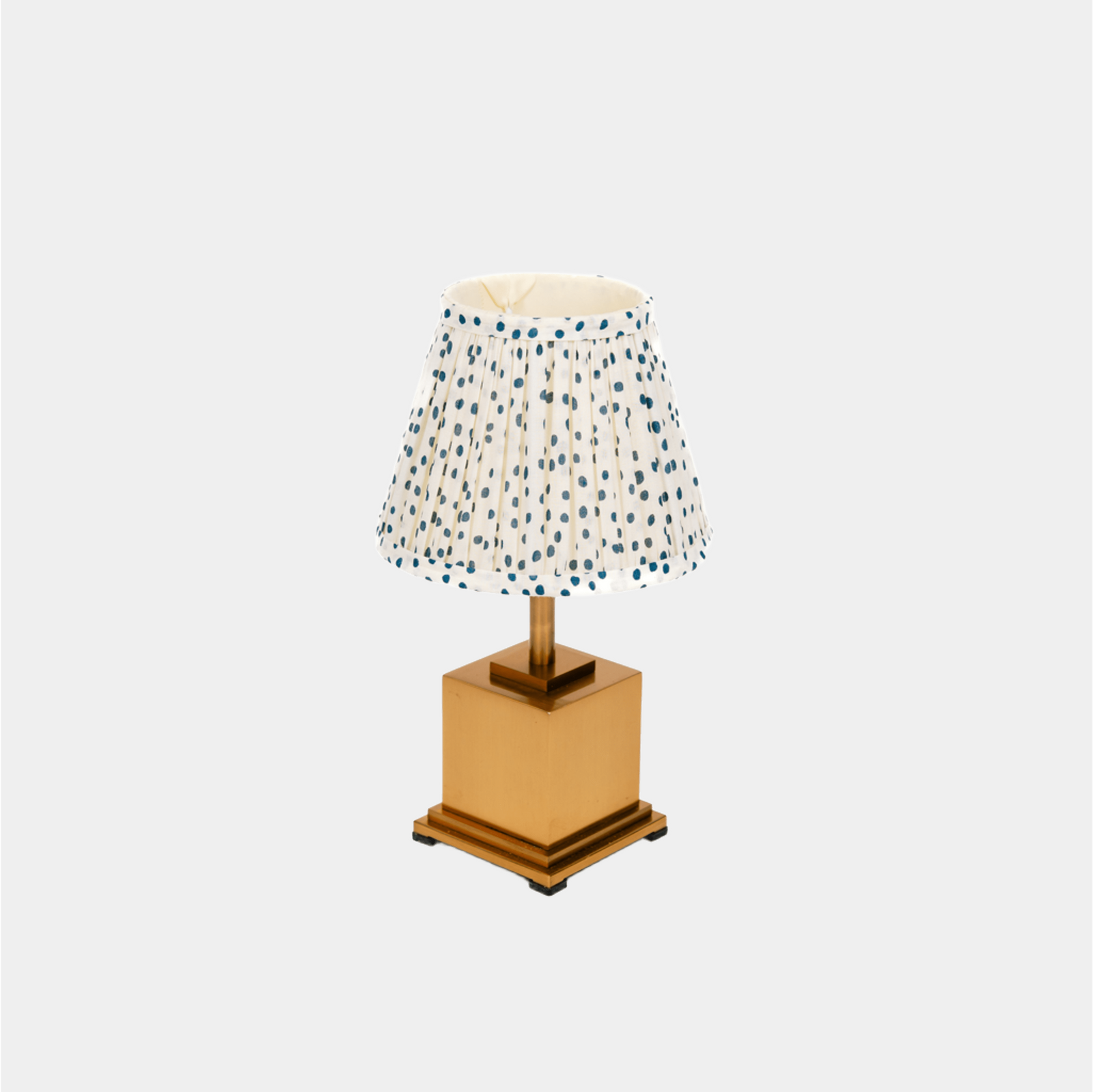 Dotted Blue Lamp Shade
