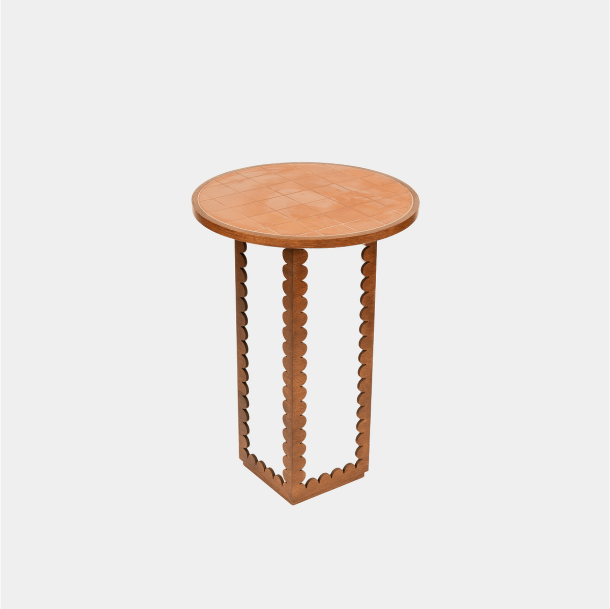 Terracotta Tall Cocktail Table